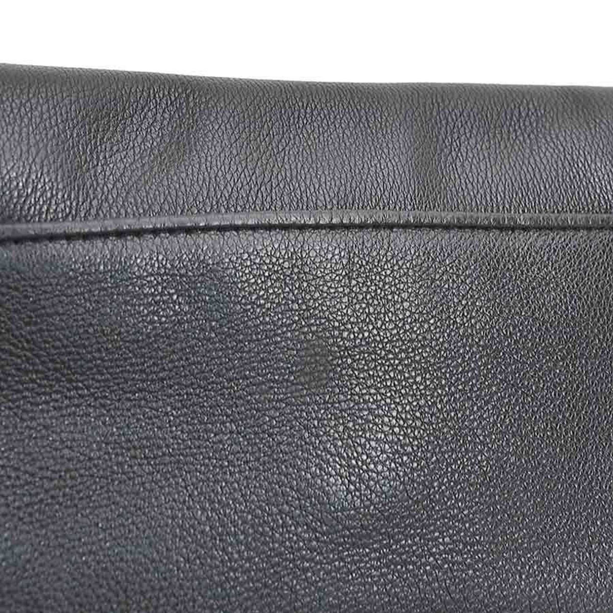 Tory Burch Black Leather Shoulder Bag (Pre-Owned)