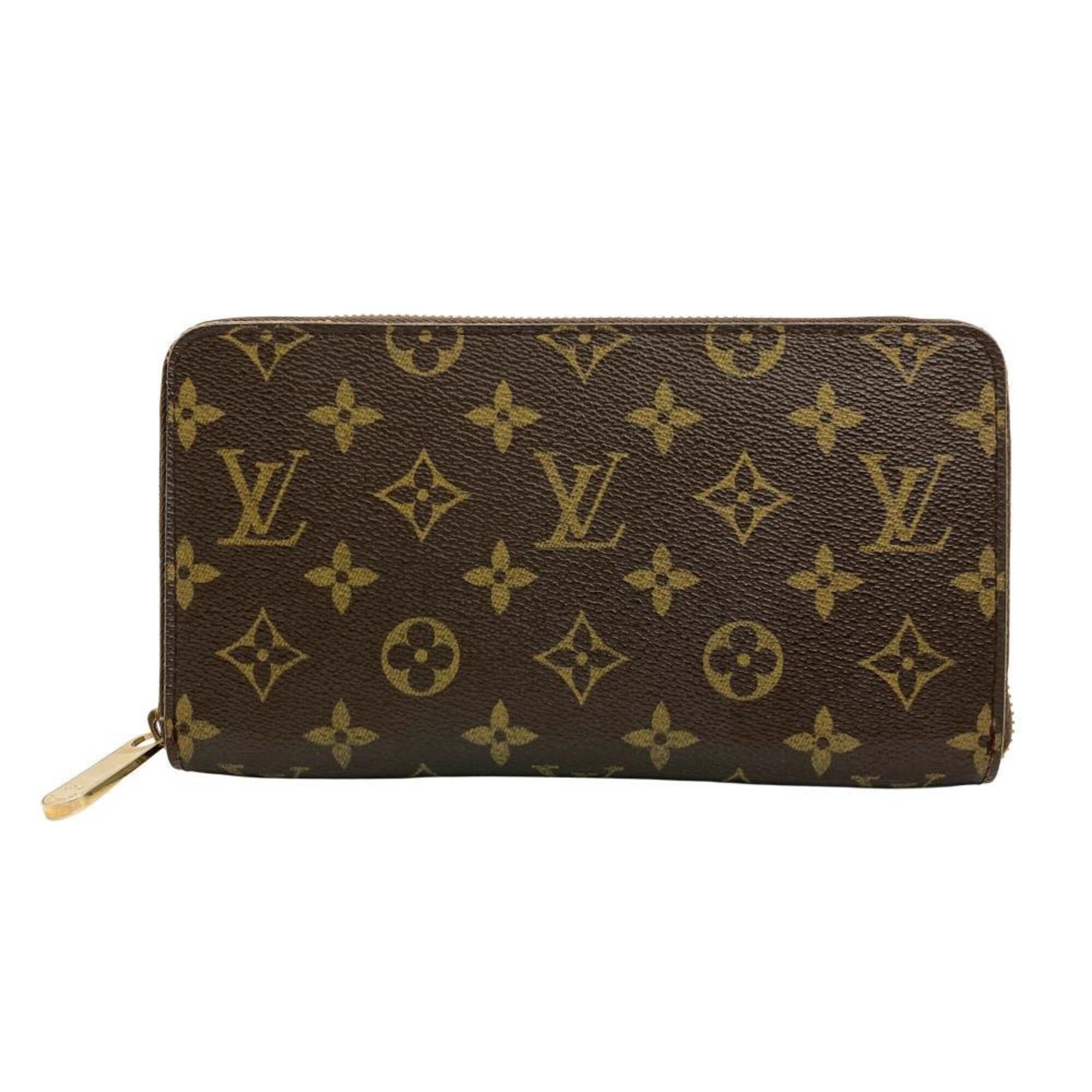 Louis Vuitton Monogram Brown Monogram Canvas Long Wallet (Bi-Fold) (Pre-Owned)