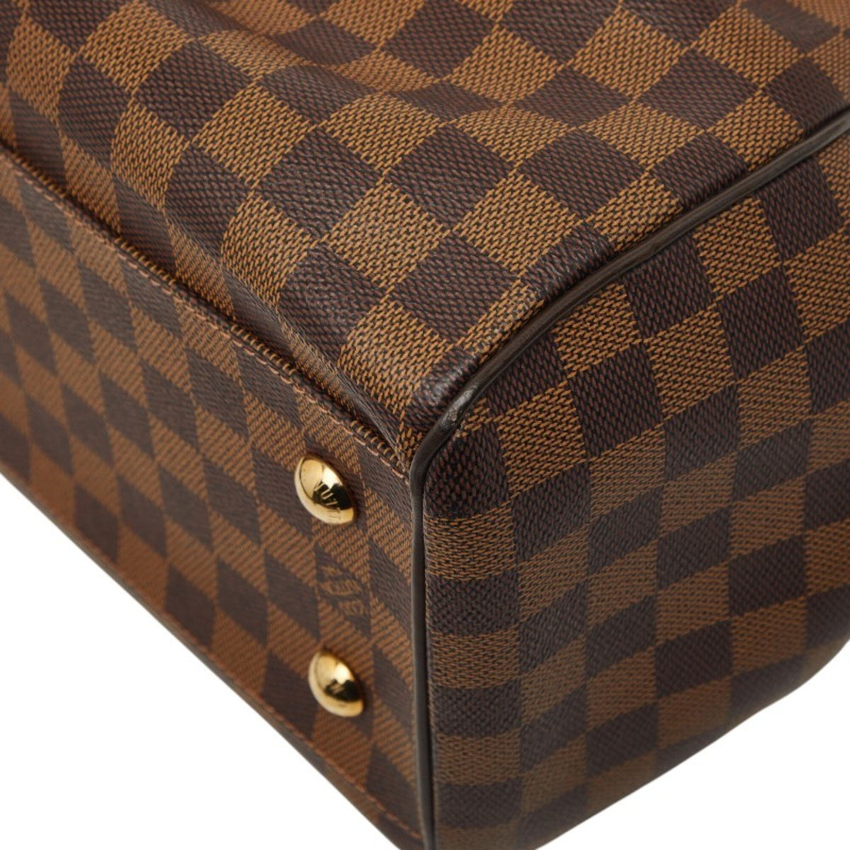 Louis Vuitton Brown Pvc Leather Handbag Shoulder Bag (Pre-Owned)