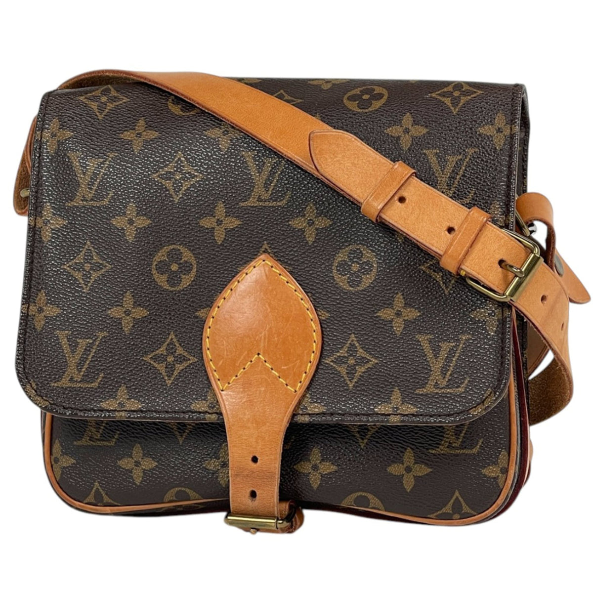 Louis Vuitton Brown Monogram Monogram Shoulder Bag (Pre-Owned)