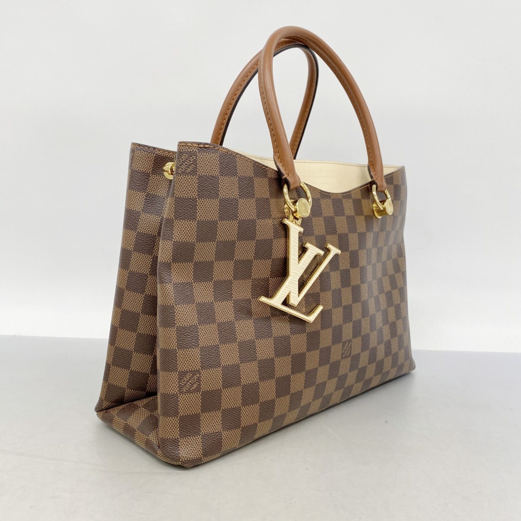 Louis Vuitton Cream Ebene Tote Bag (Pre-Owned)