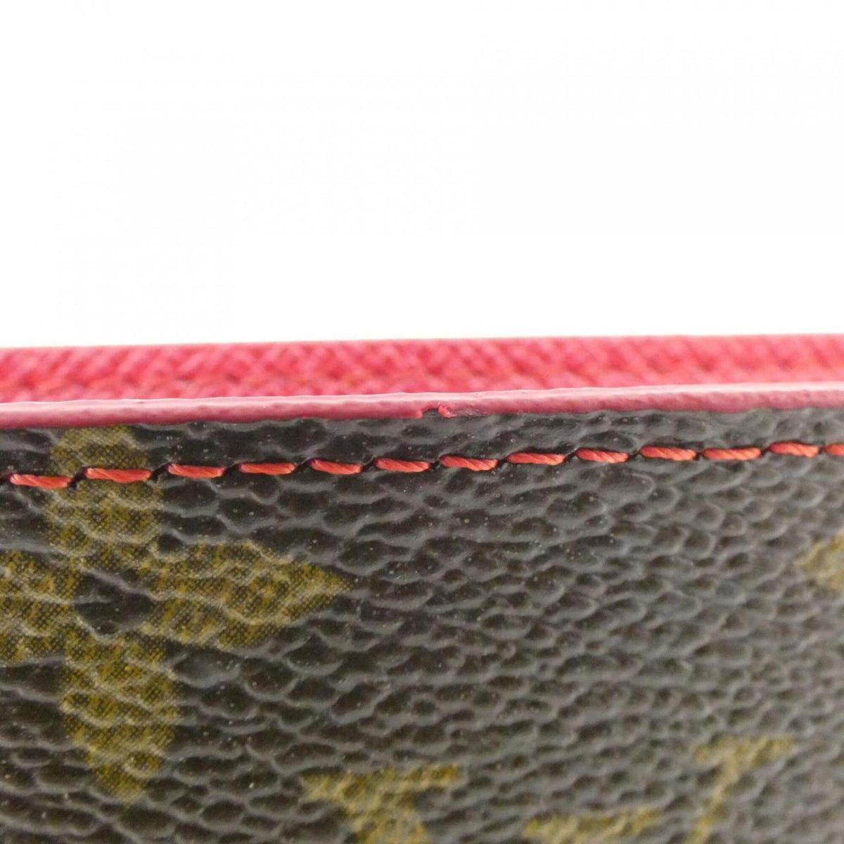 Louis Vuitton Brown Coated Canvas Long Wallet (Bi-Fold) (Pre-Owned)