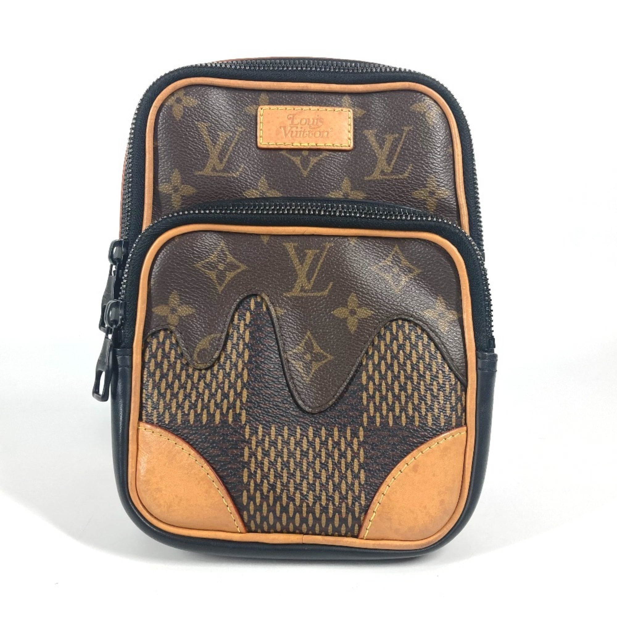 Louis Vuitton Brown Shoulder Bag Sling Bag (Pre-Owned)