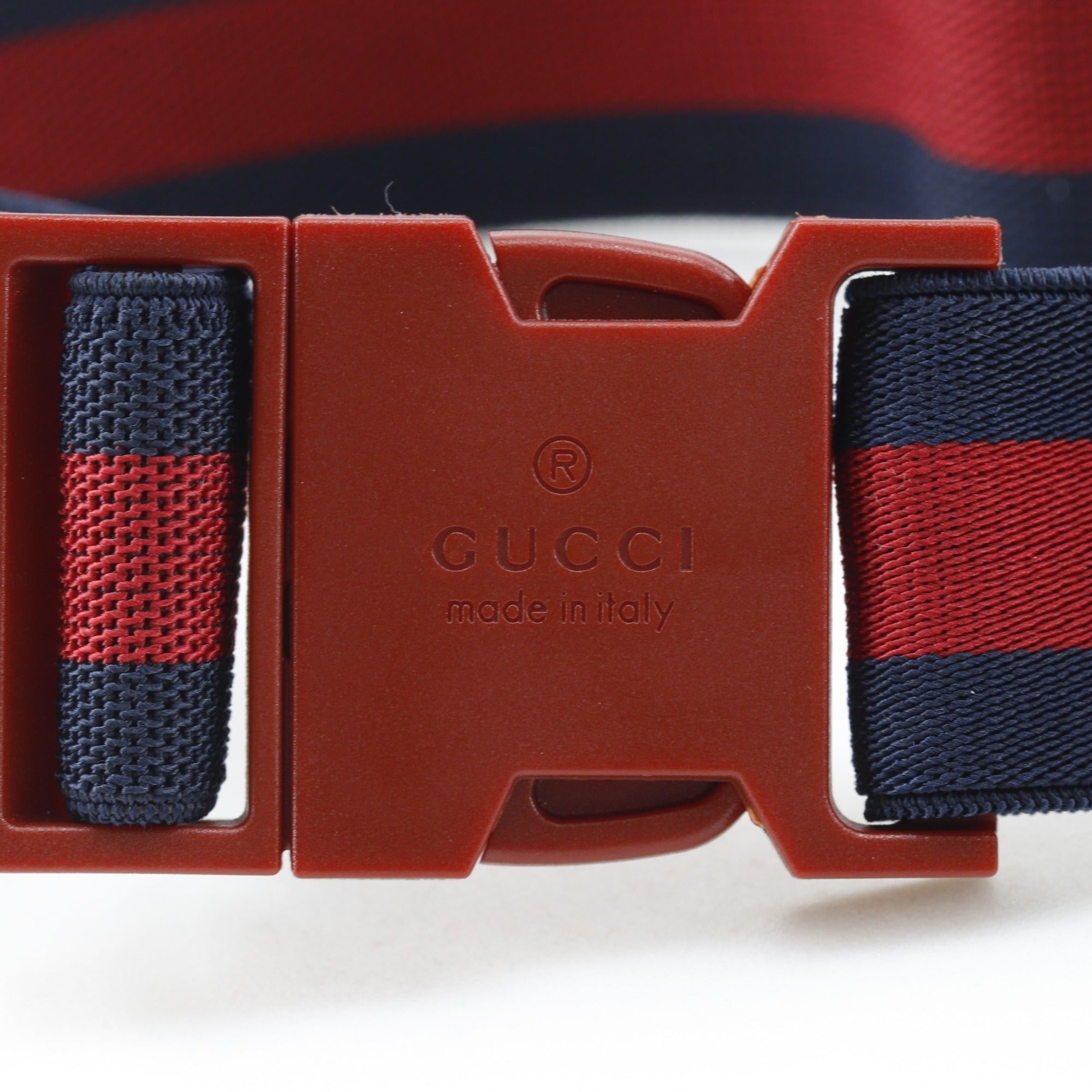 Gucci Navy Canvas Fanny Pack (Pre-Owned)