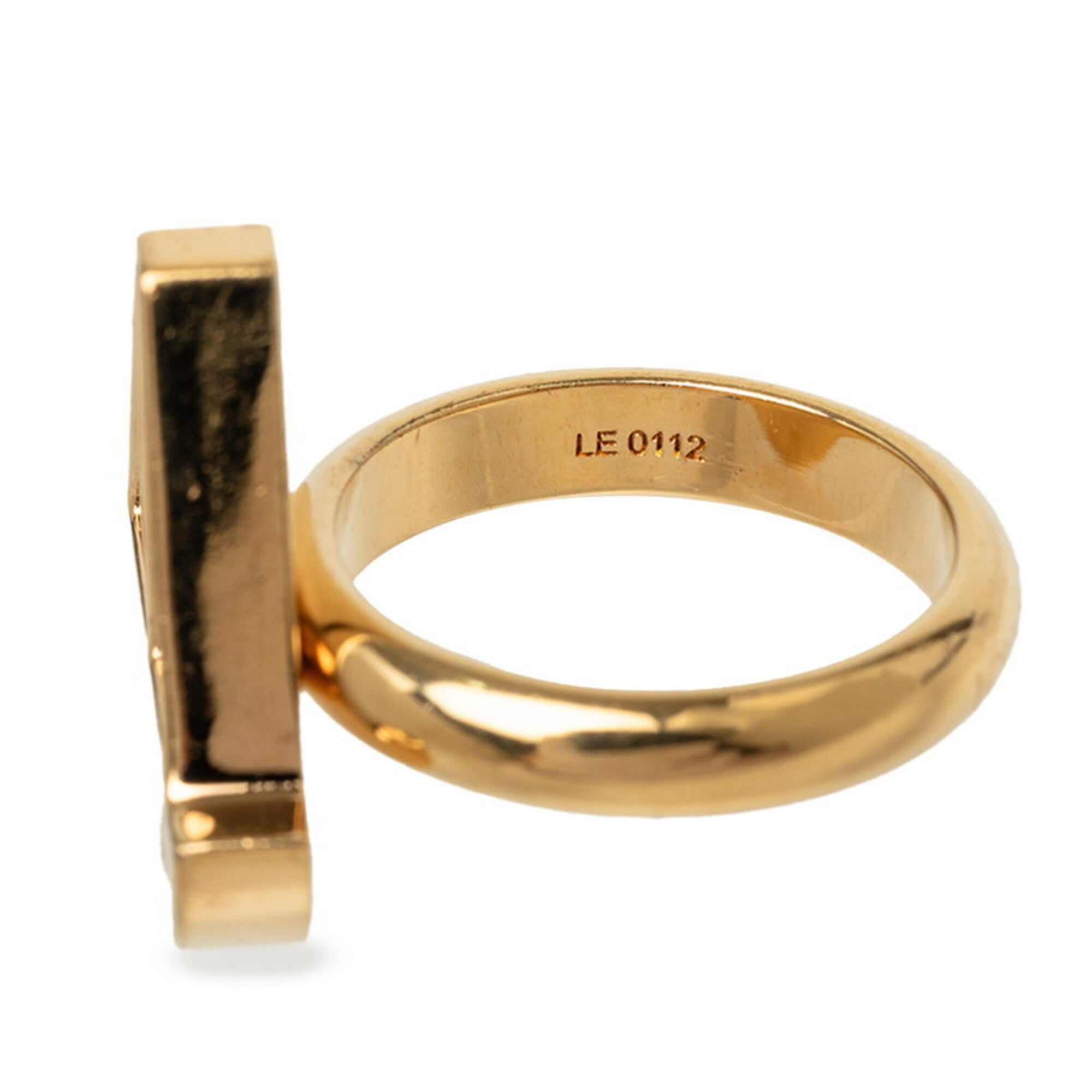 Louis Vuitton Gold Band Ring (Pre-Owned)