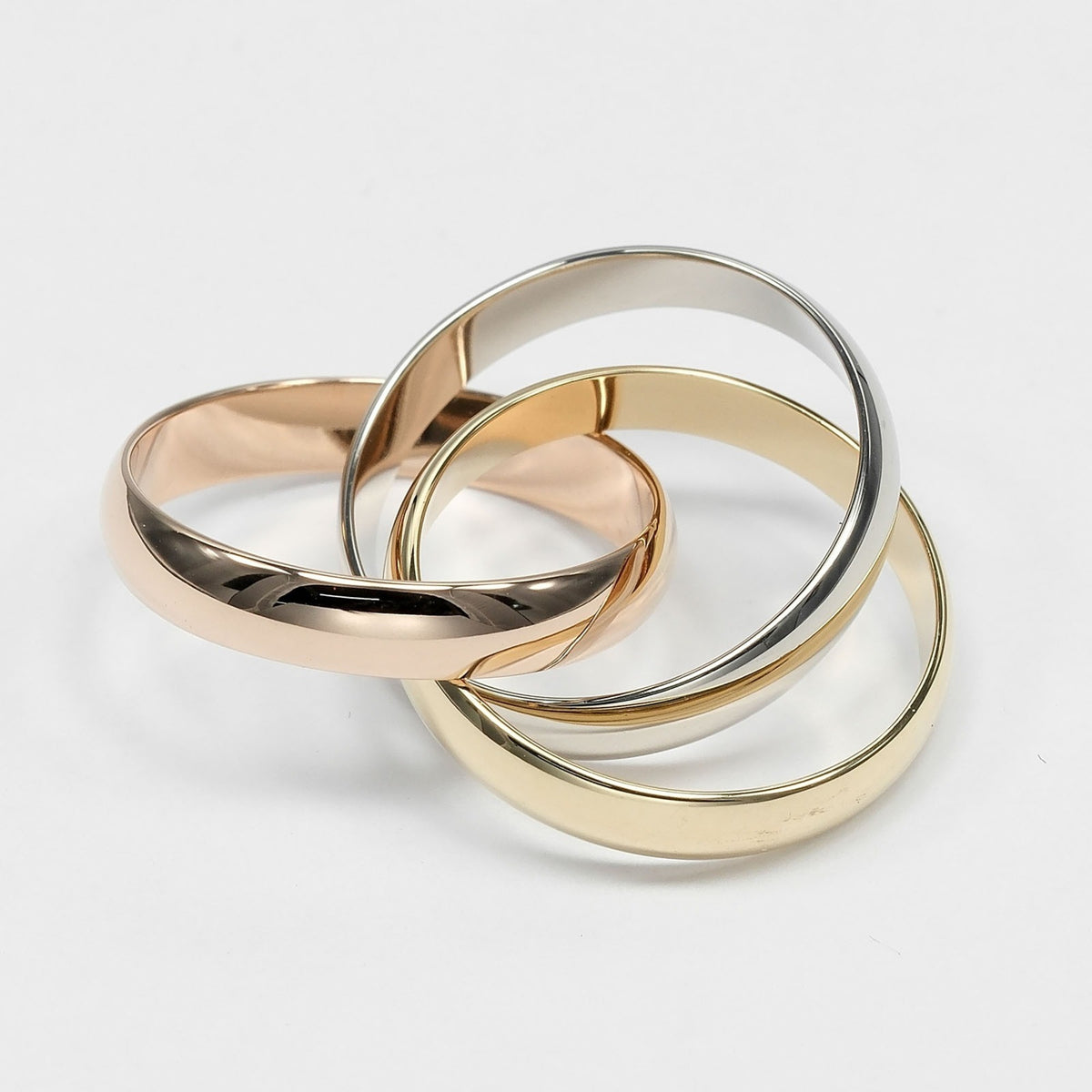 Cartier Yellow Gold (18K) Pink Gold (18K) White Gold (18K) Band Ring (Pre-Owned)