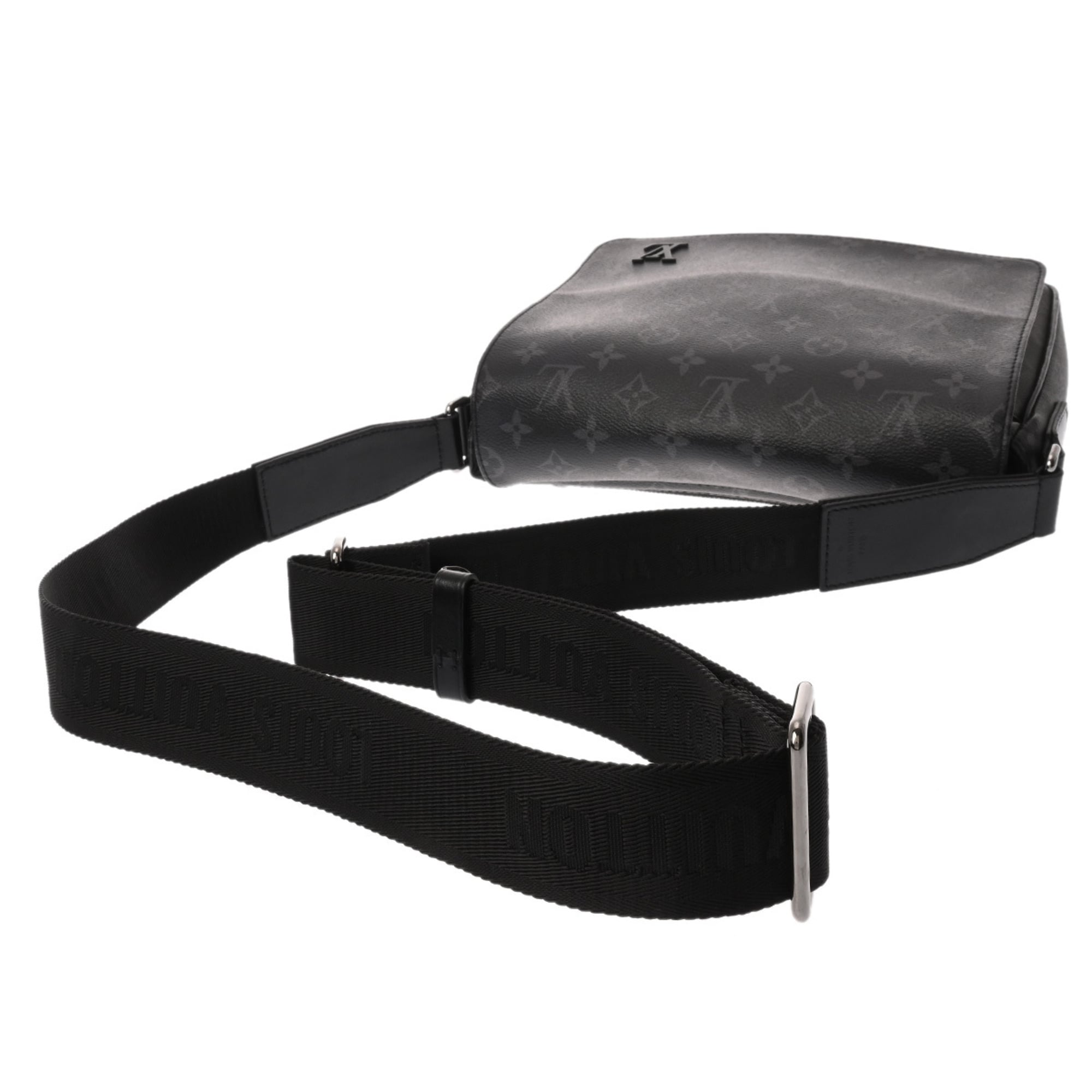 Louis Vuitton Monogram Eclipse Black Gray Monogram Shoulder Bag (Pre-Owned)