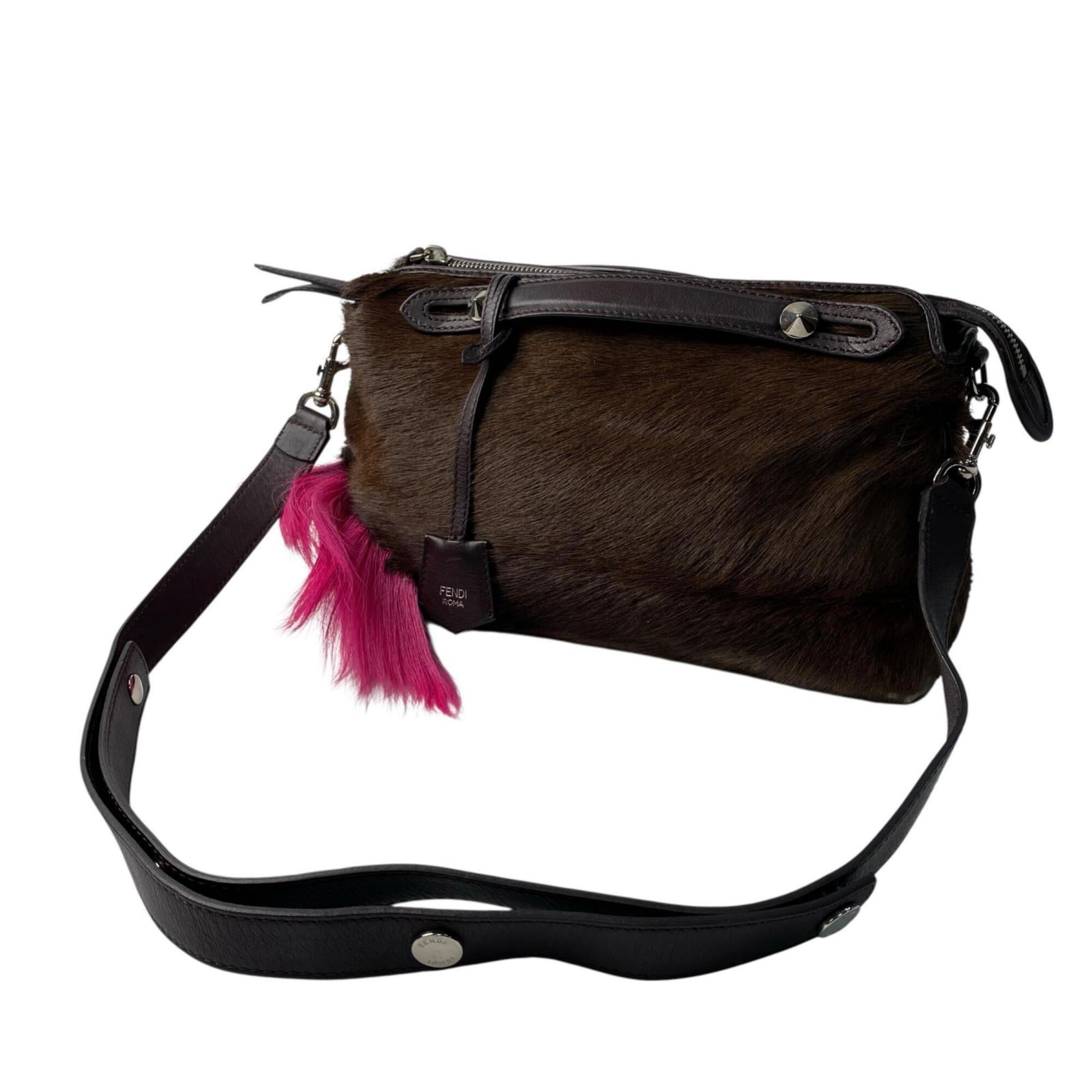 Fendi Brown Fur Shoulder Bag (Pre-Owned)