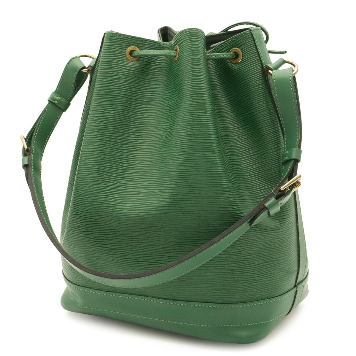 Louis Vuitton Epi Borneo Green Epi Leather Shoulder Bag (Pre-Owned)
