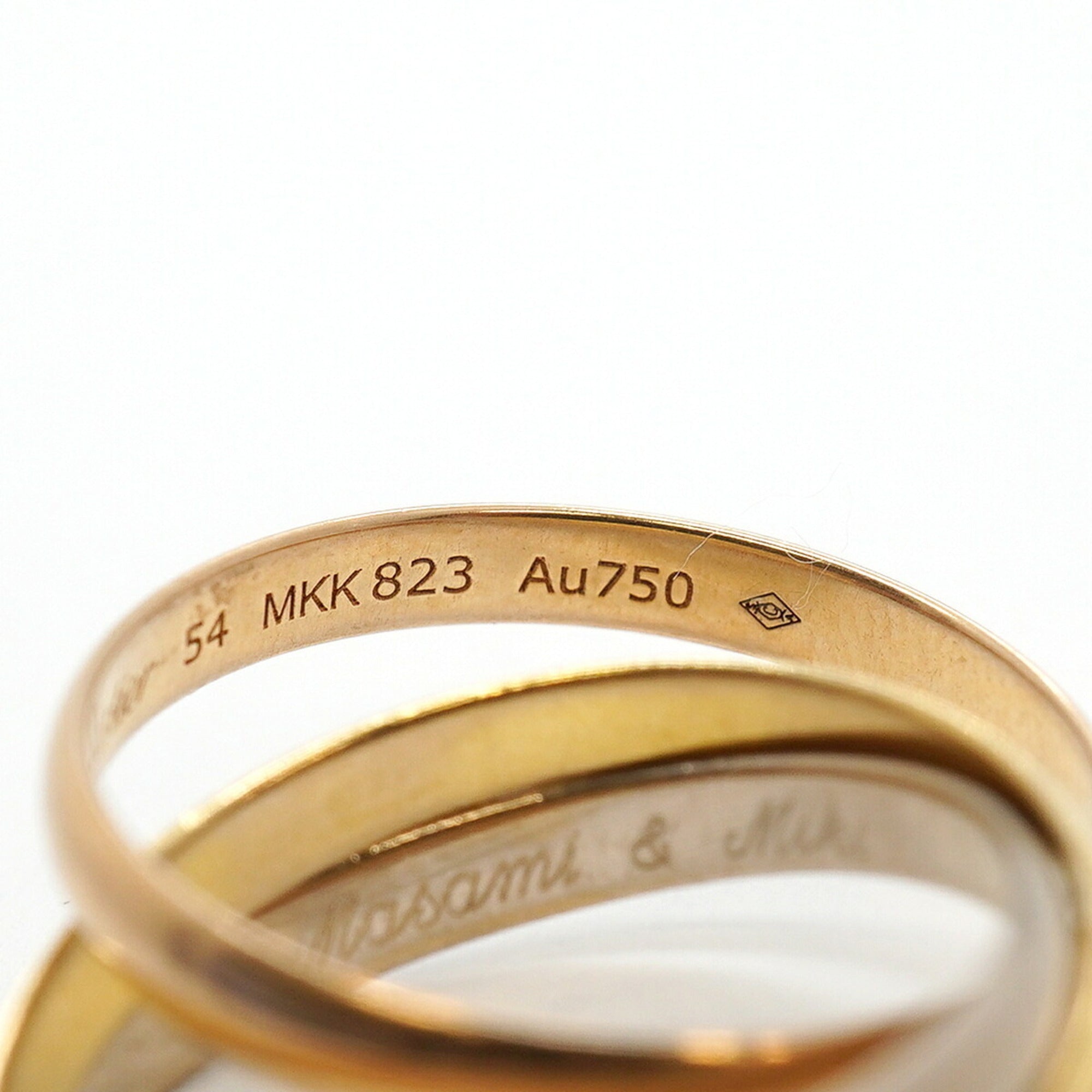 Cartier Yellow Gold (18K) Pink Gold (18K) White Gold (18K) Band Ring (Pre-Owned)