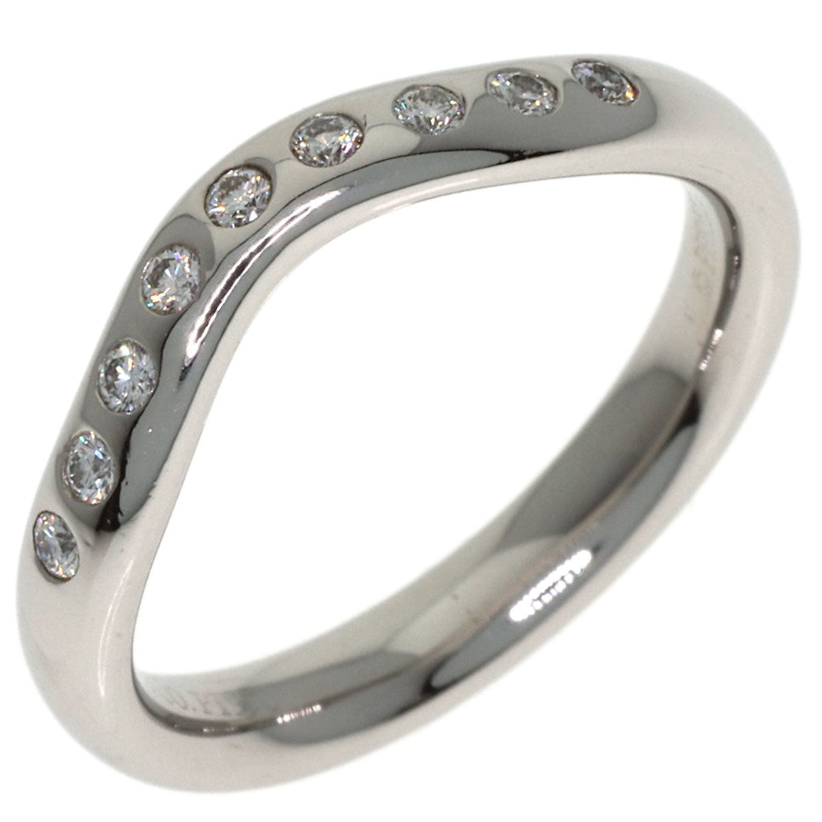 Tiffany Platinum 950 Band Ring (Pre-Owned)
