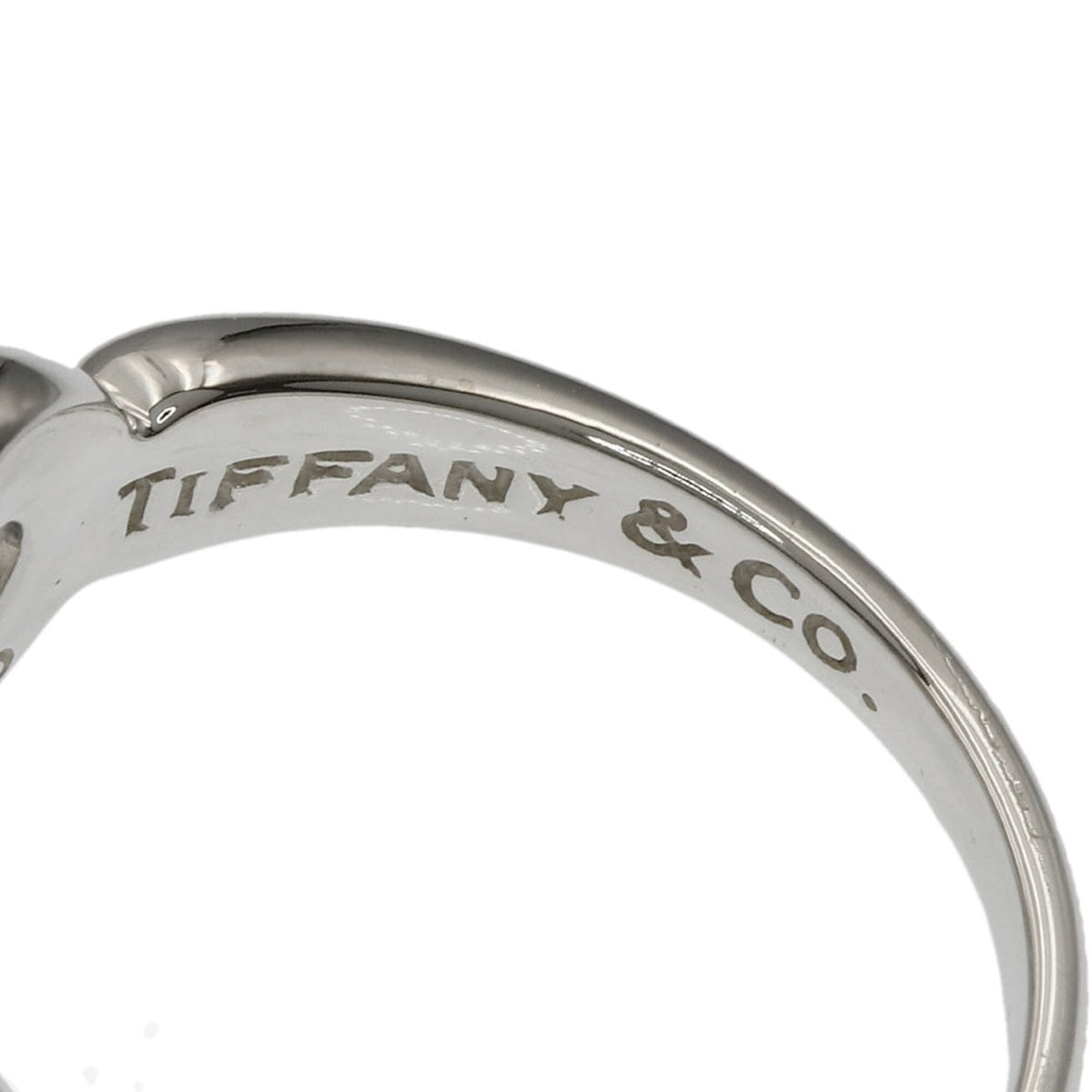 Tiffany Yellow Gold (18K) Silver Band Ring (Pre-Owned)