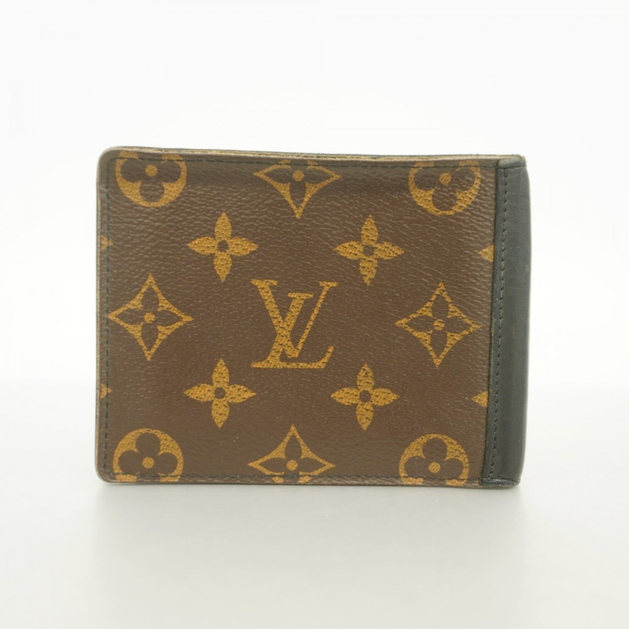 Louis Vuitton Black Brown Wallet (Bi-Fold) (Pre-Owned)