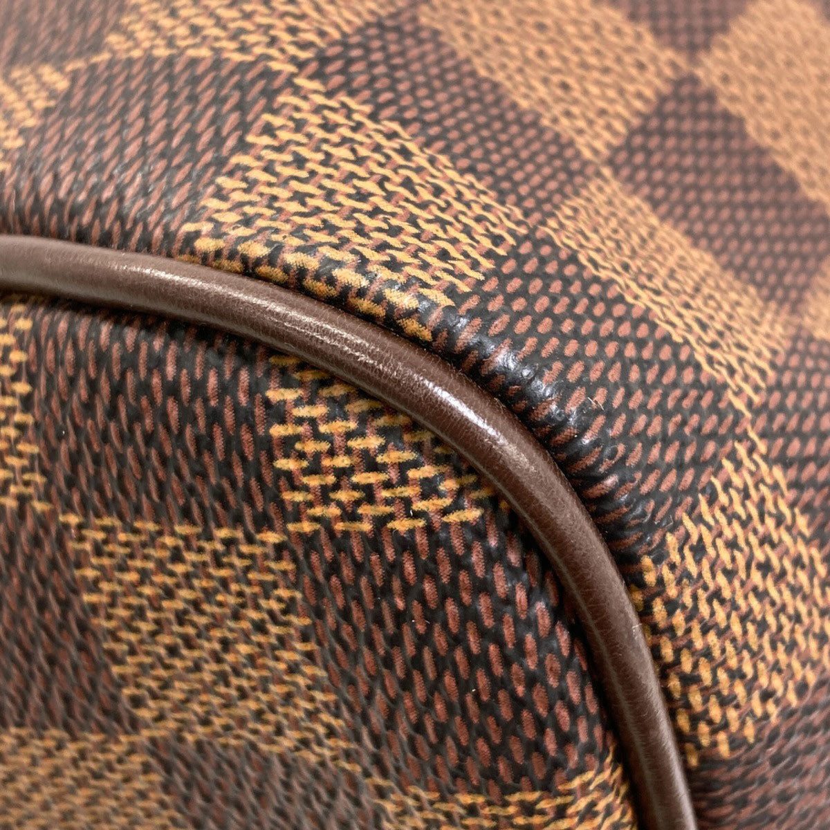 Louis Vuitton Damier Damier Canvas Ebene Damier Canvas Handbag (Pre-Owned)