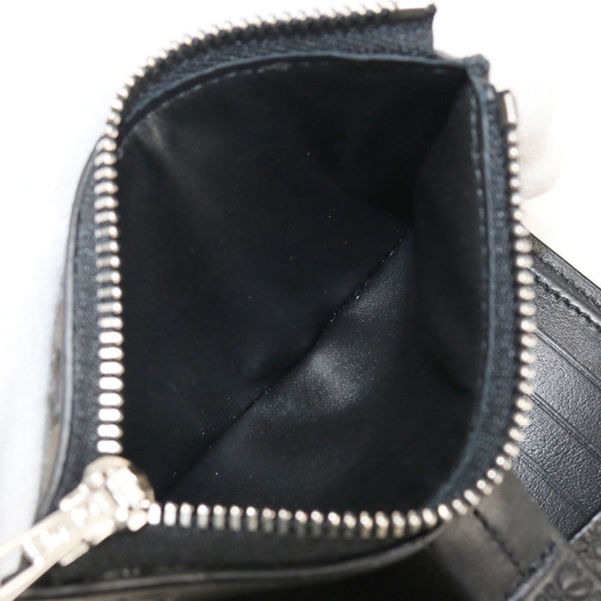 Loewe Black Leather Wallet (Tri-Fold) (Pre-Owned)