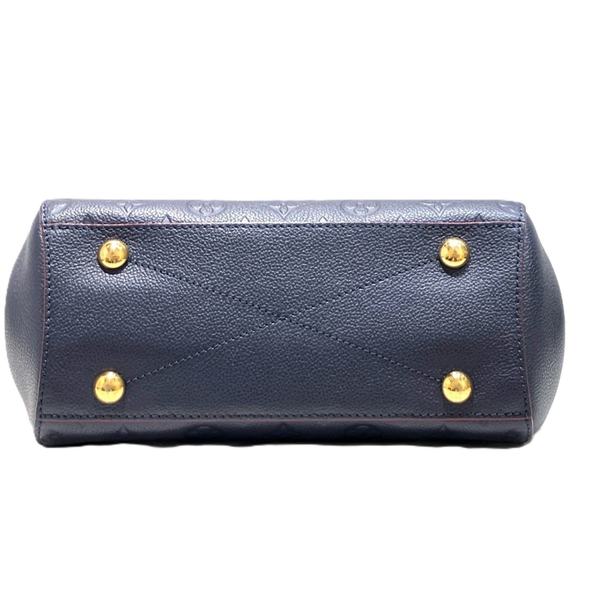 Louis Vuitton Galle Marine Rouge Monogram Leather Handbag (Pre-Owned)