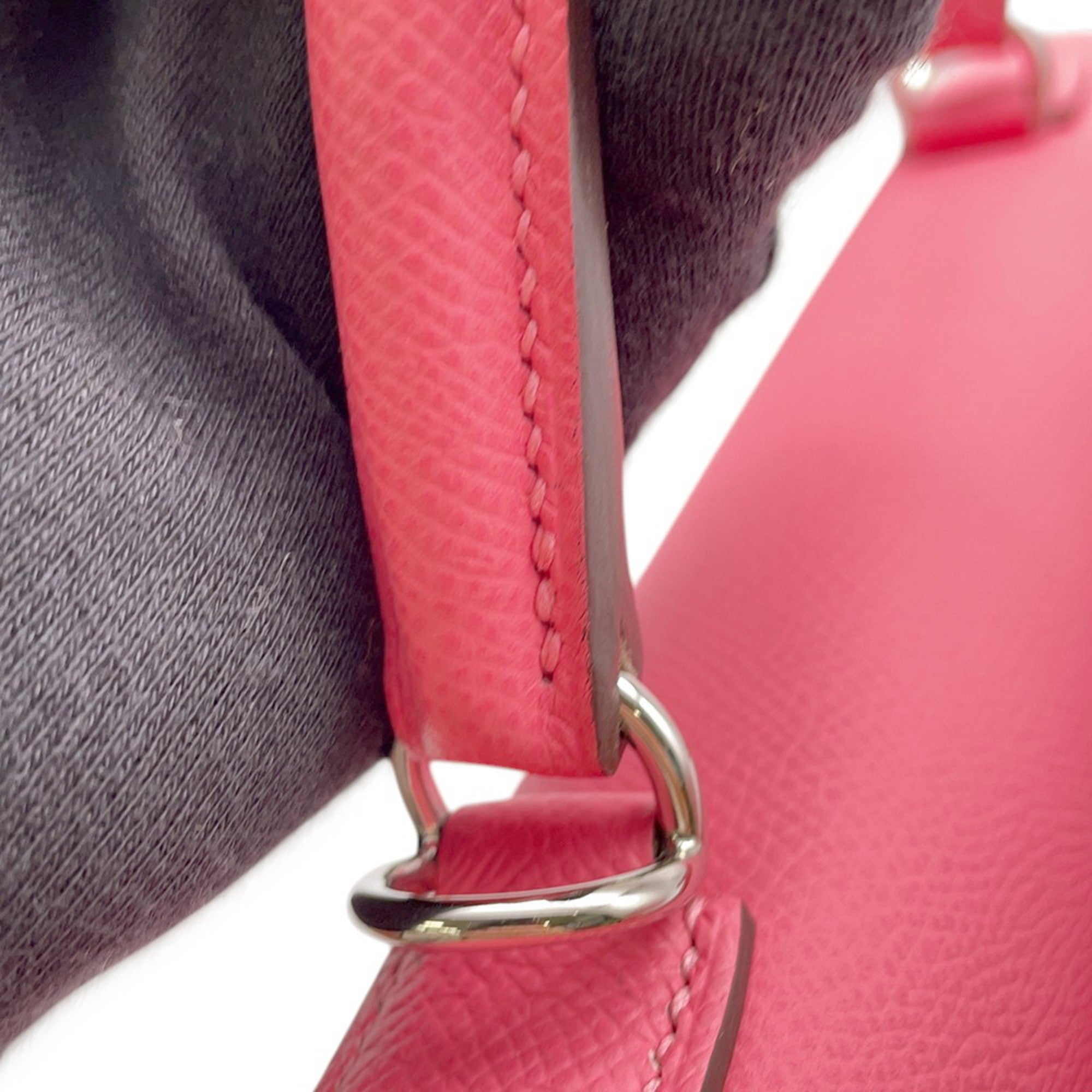 Hermes Kelly Rose Azalee Epsom Leather Handbag (Pre-Owned)