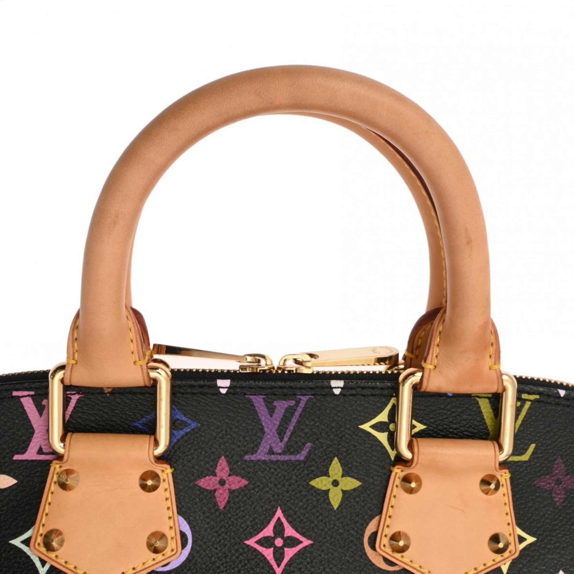 Louis Vuitton Noir Monogram Multicolore Handbag (Pre-Owned)