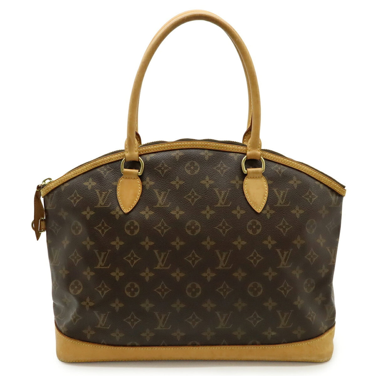 Louis Vuitton Brown Monogram White Monogram Handbag Shoulder Bag Tote Bag (Pre-Owned)