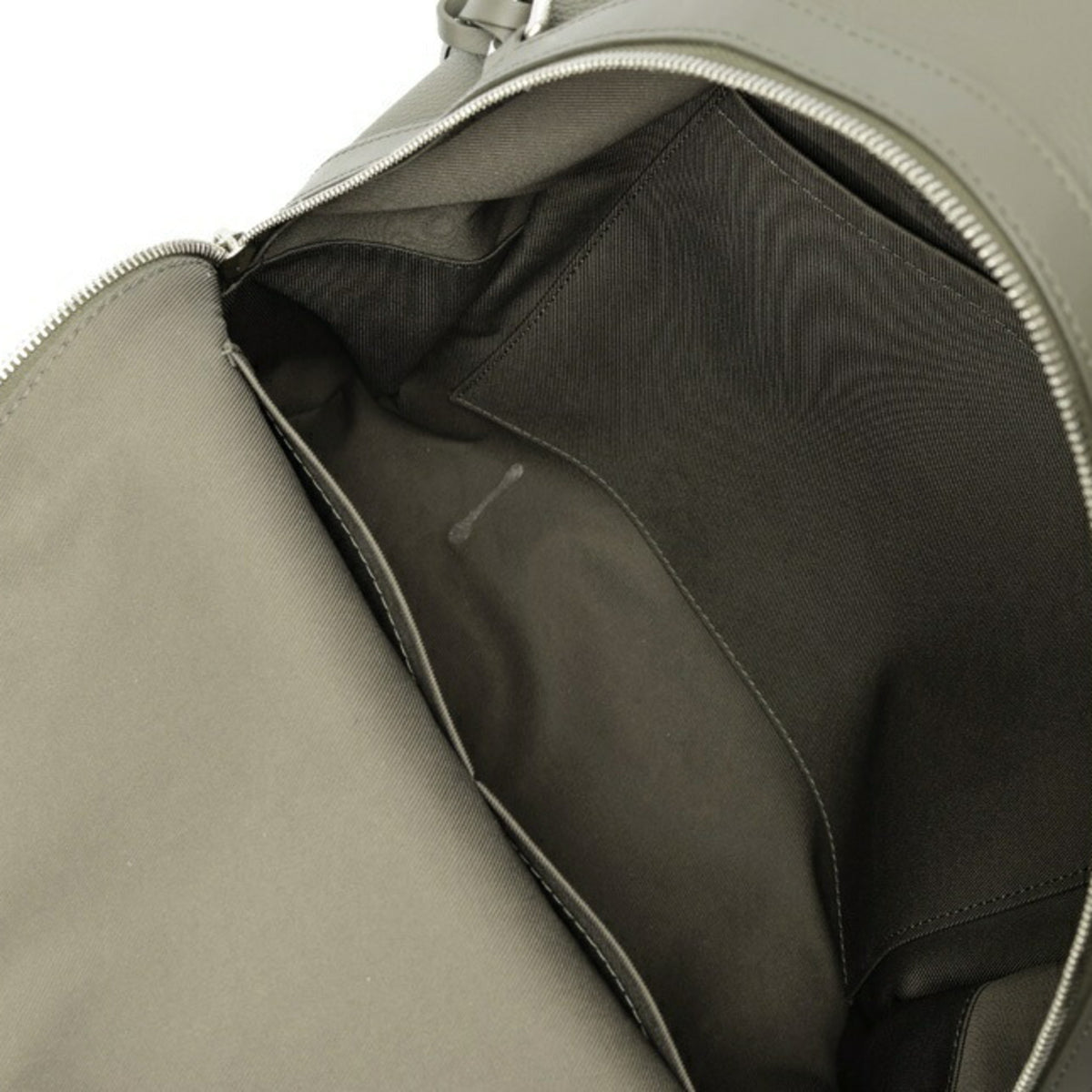 Louis Vuitton Khaki Leather Backpack (Pre-Owned)