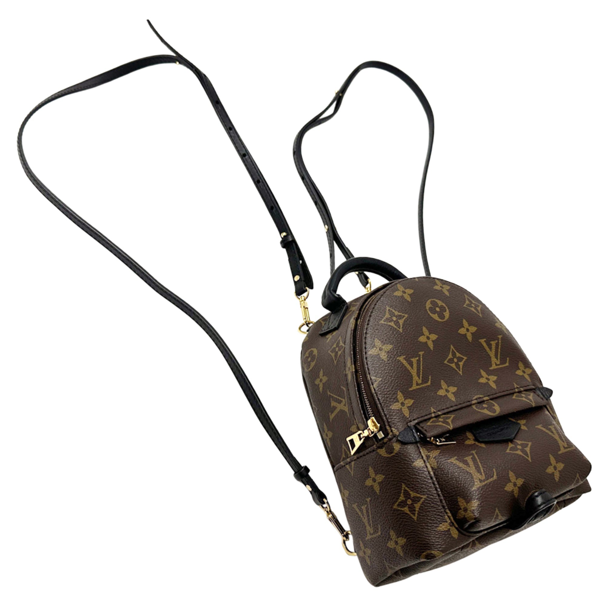 Louis Vuitton Monogram Black Brown Monogram Backpack (Pre-Owned)
