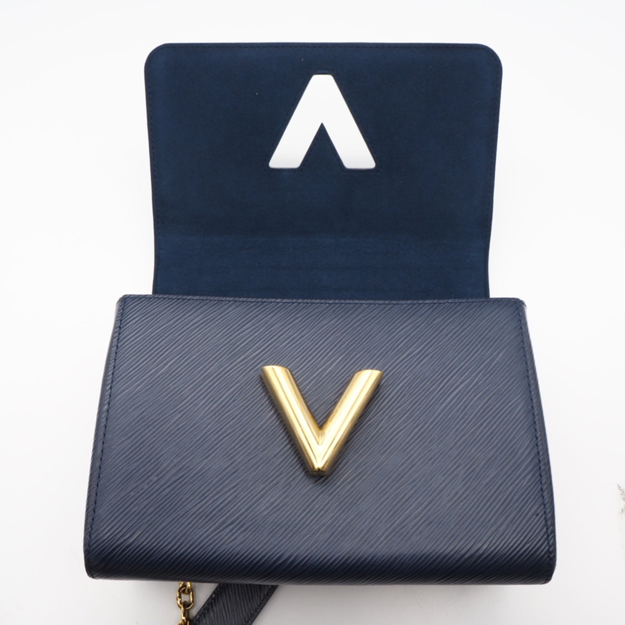 Louis Vuitton Navy Cuir Ombre Leather Shoulder Bag (Pre-Owned)