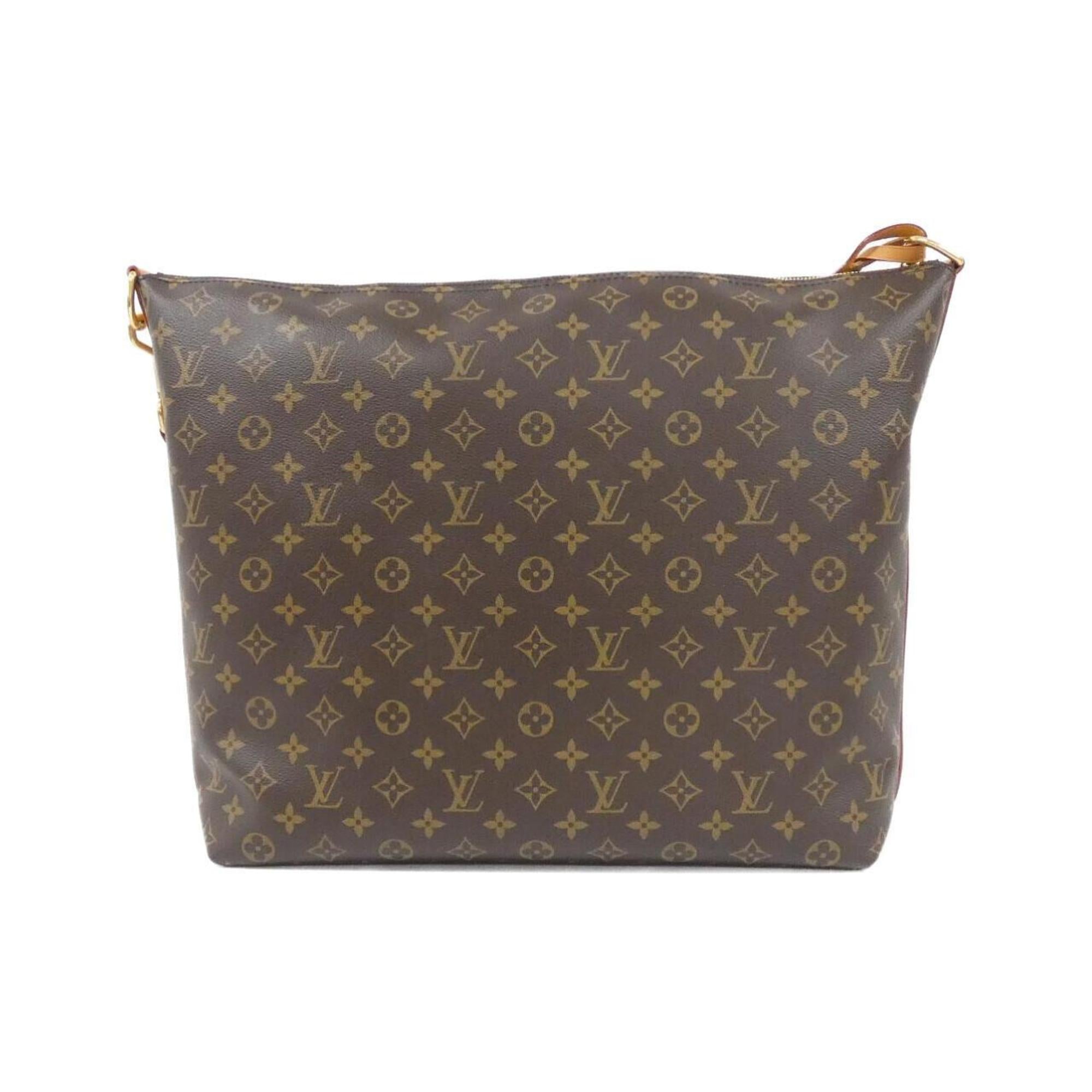 Louis Vuitton Brown Coated Canvas Shoulder Bag (Pre-Owned)