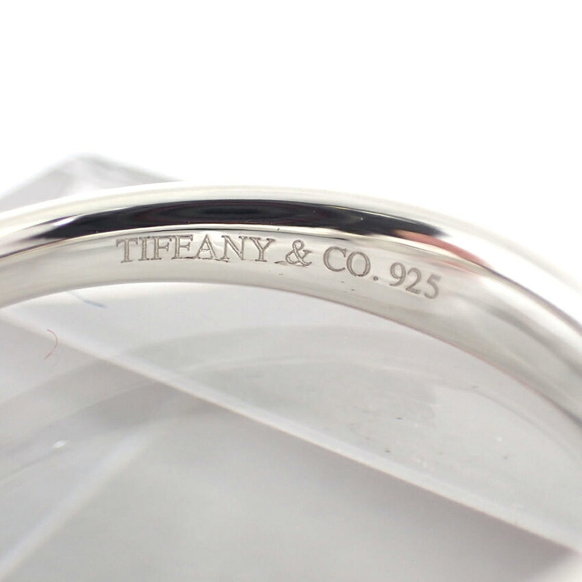 Tiffany Sterling Silver 925 Band Ring (Pre-Owned)