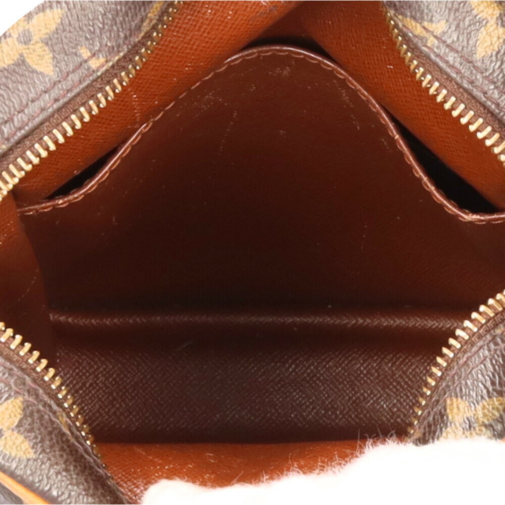 Louis Vuitton Brown Monogram Canvas Shoulder Bag (Pre-Owned)