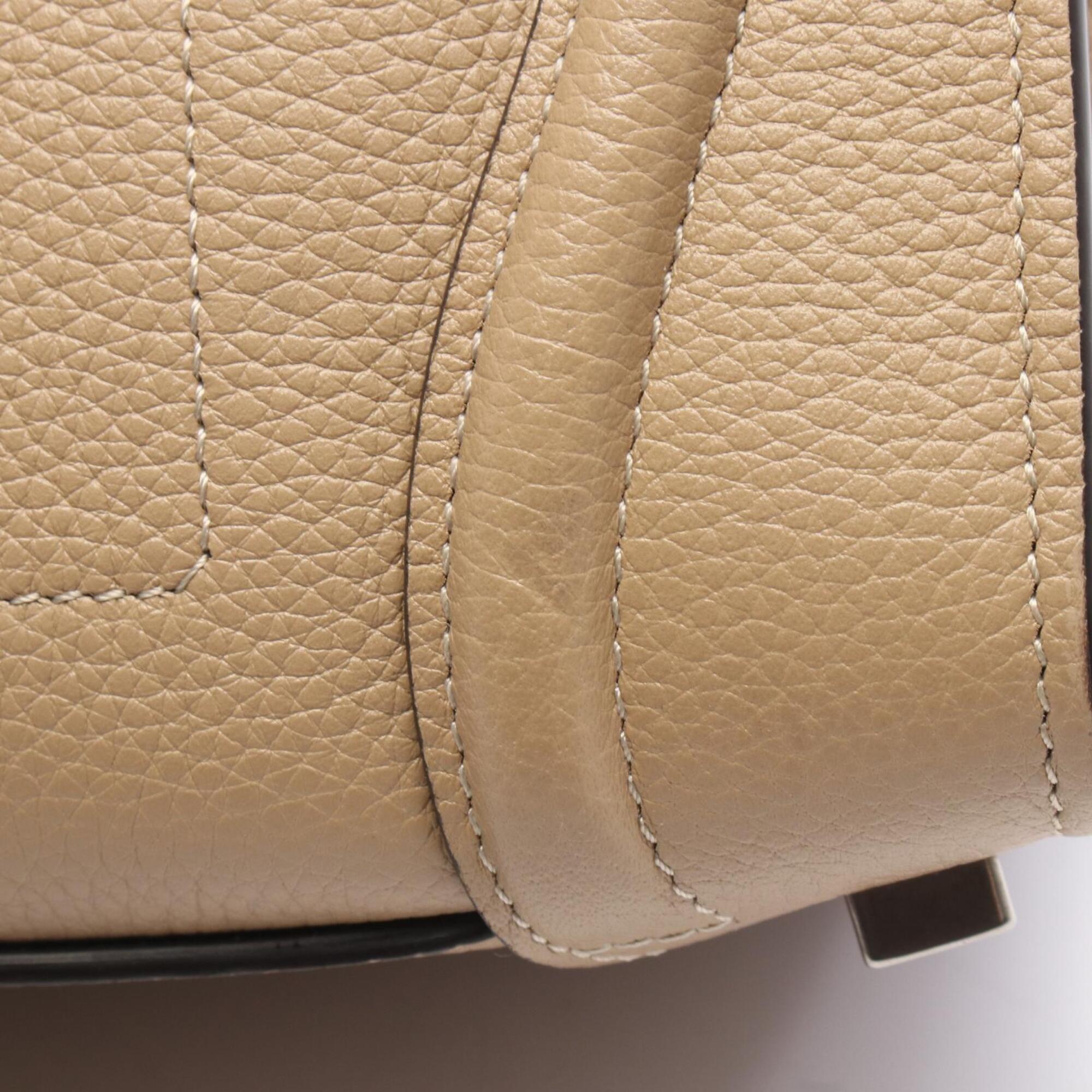 Celine Beige Leather Handbag (Pre-Owned)