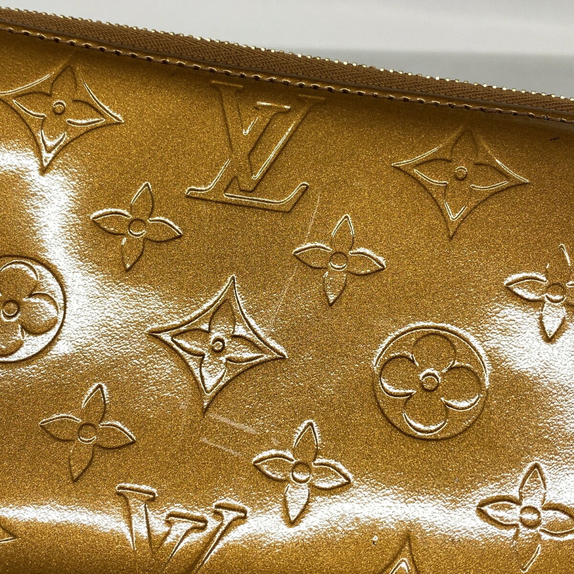 Louis Vuitton Bronze Pouch (Pre-Owned)