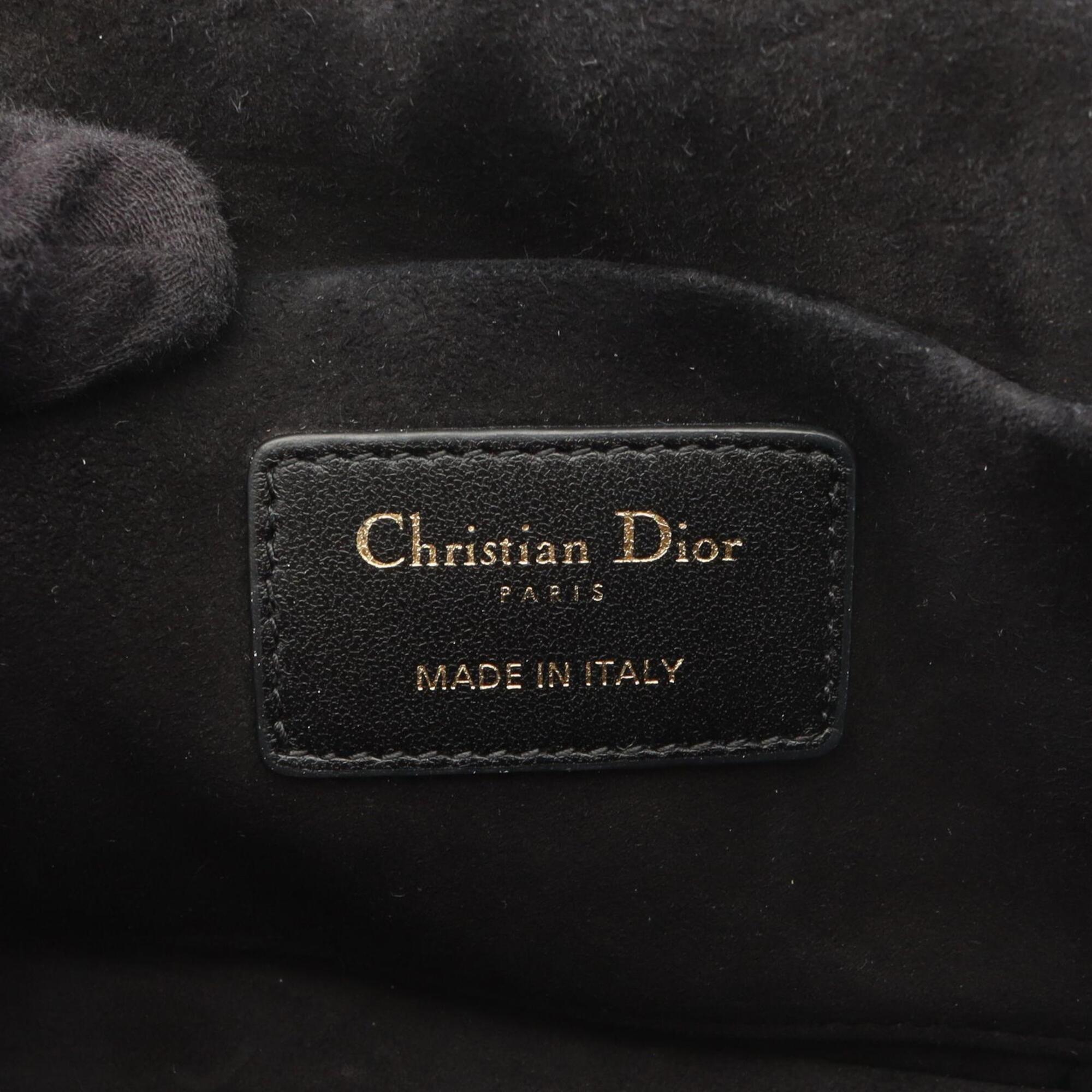 Christian Dior Black Leather Handbag (Pre-Owned)
