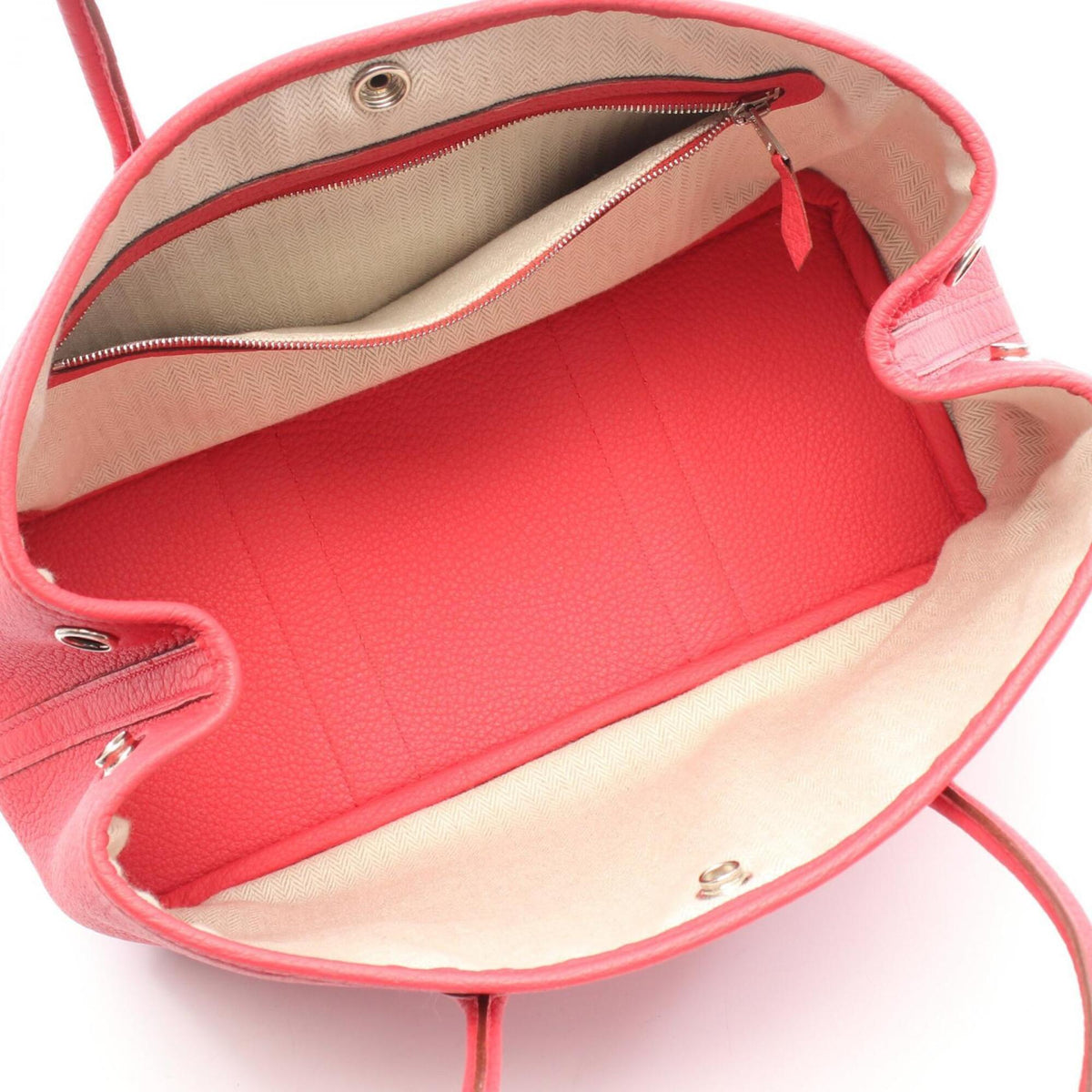 Hermes Pink Negonda Leather Handbag Tote Bag (Pre-Owned)
