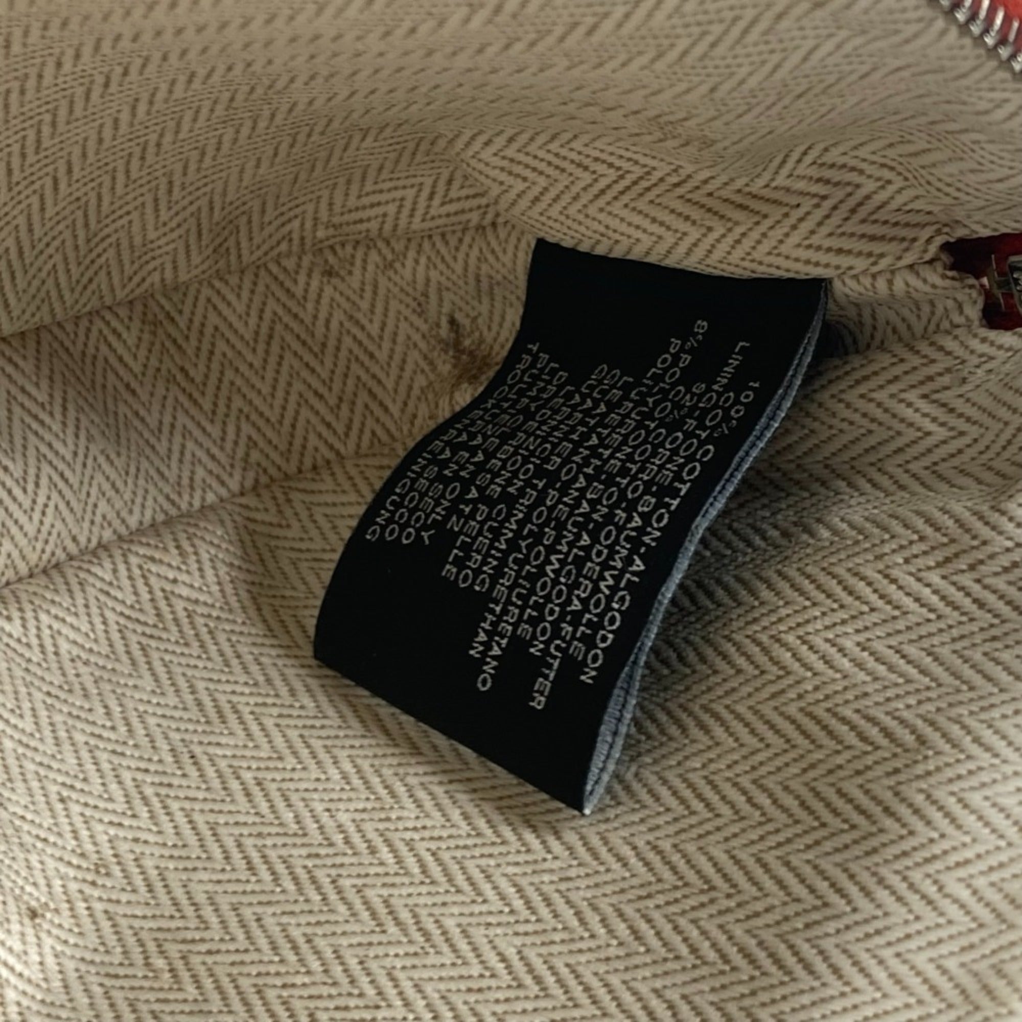 Hermes Orange Cotton Pouch (Pre-Owned)