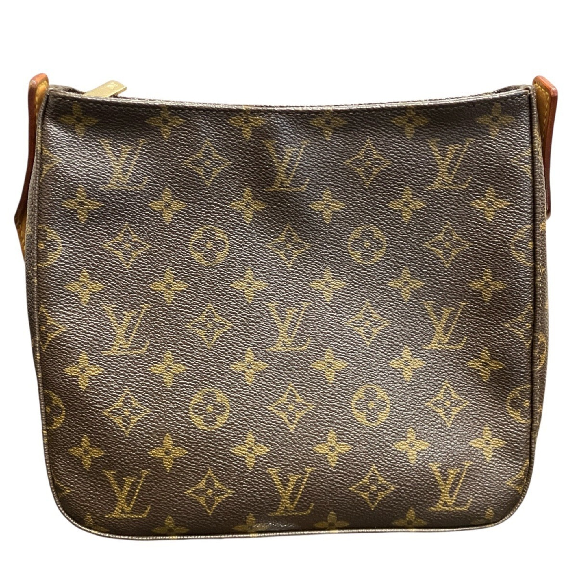 Louis Vuitton Brown Monogram Canvas Pvc Coated Canvas Leather Shoulder Bag (Pre-Owned)