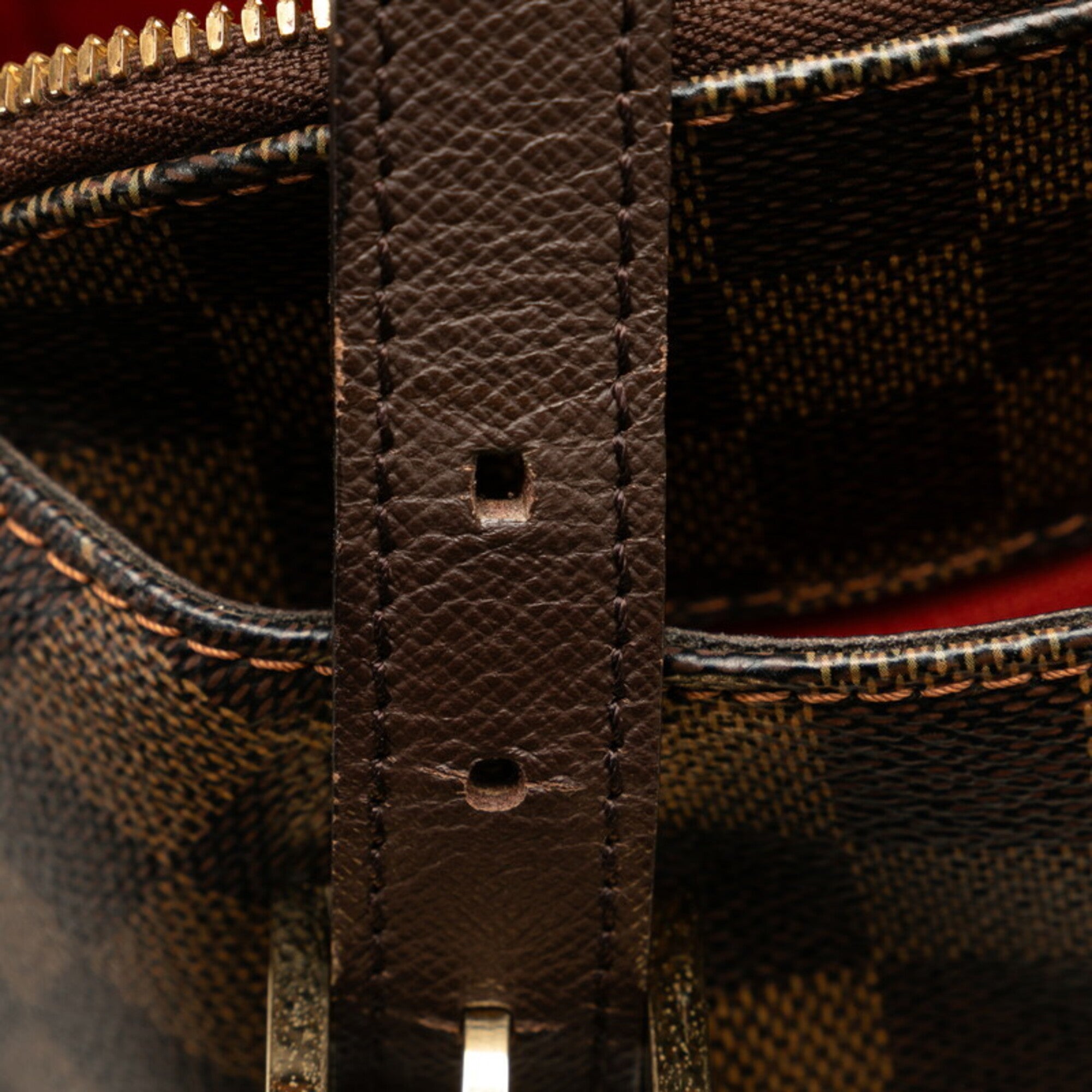 Louis Vuitton Brown Pvc Leather Shoulder Bag (Pre-Owned)