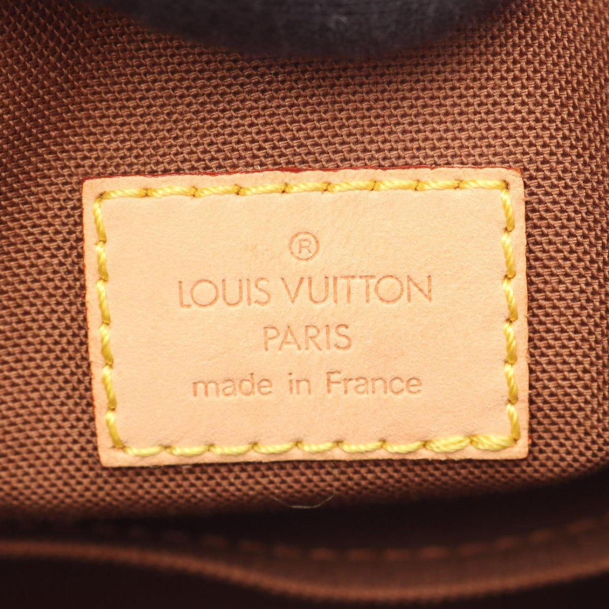 Louis Vuitton Brown Monogram Leather Handbag (Pre-Owned)