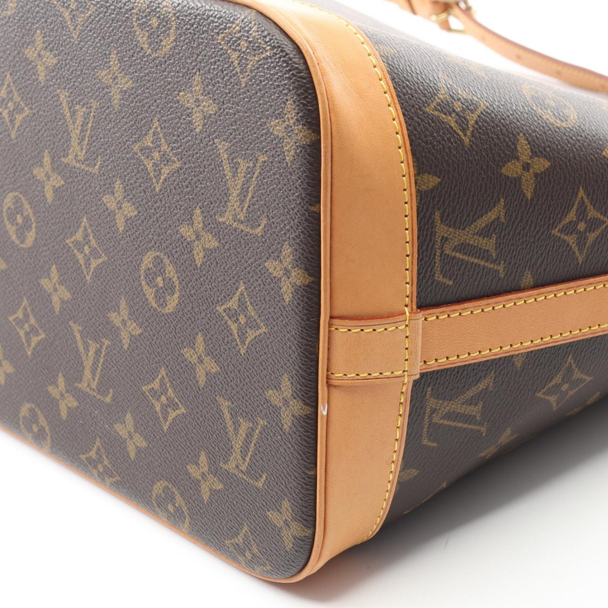 Louis Vuitton Brown Monogram Coated Canvas Leather Shoulder Bag (Pre-Owned)