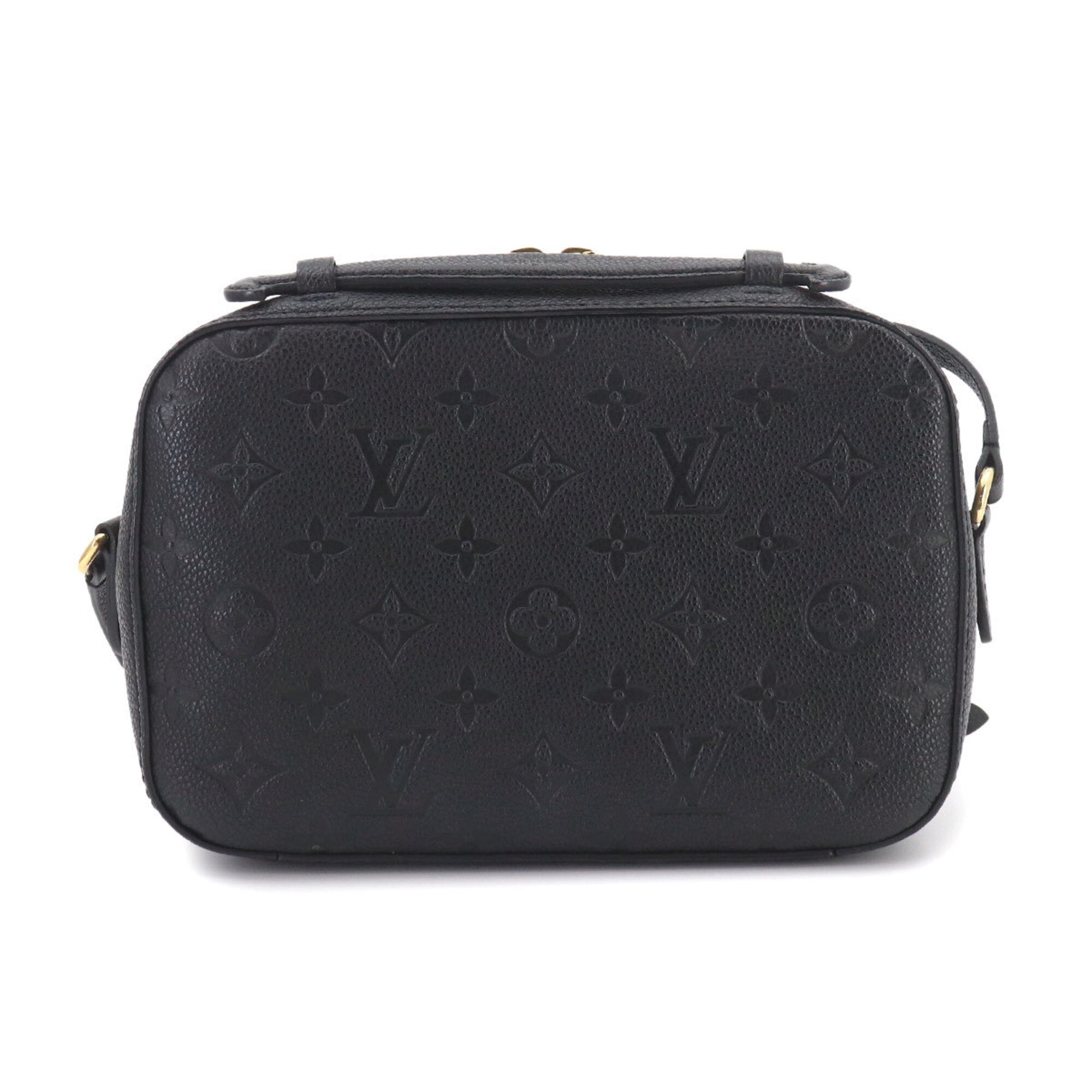 Louis Vuitton Black Noir Monogram Empreinte Handbag Shoulder Bag (Pre-Owned)