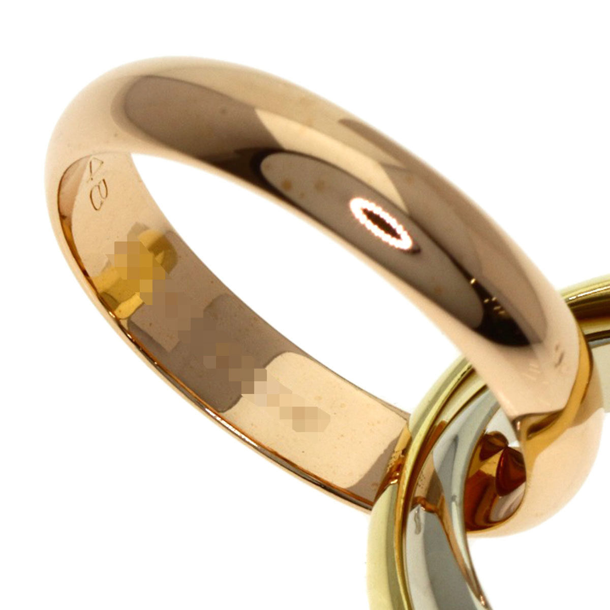 Cartier Yellow Gold (18K) Pink Gold (18K) White Gold (18K) Band Ring (Pre-Owned)