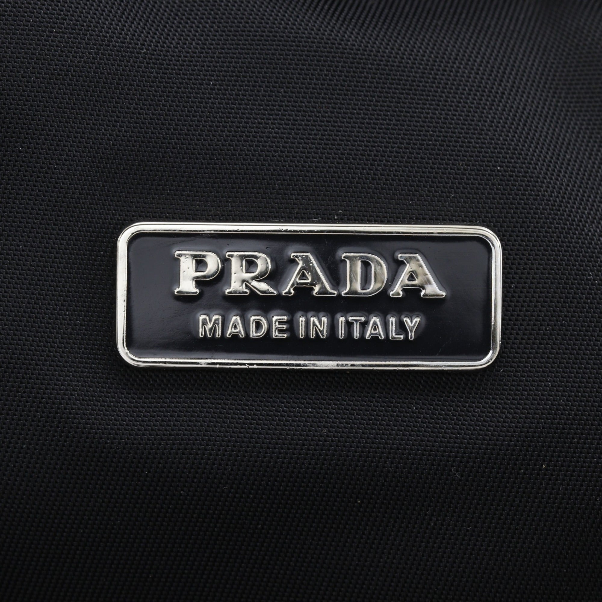 Prada Black Nero Nylon Pouch (Pre-Owned)