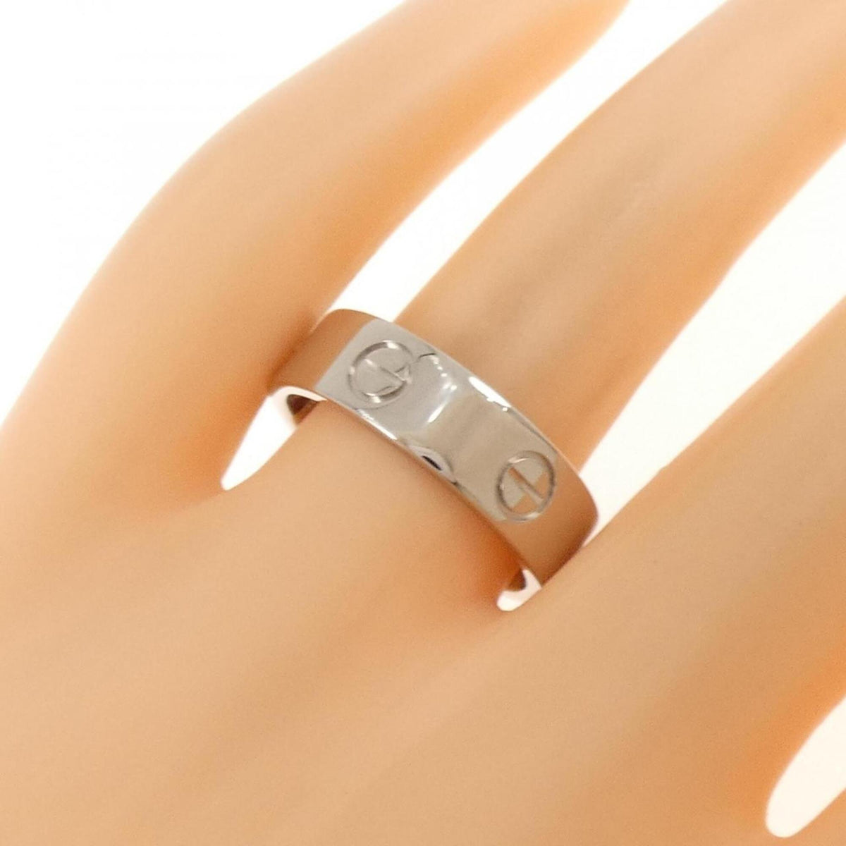 Cartier White Gold (18K) Band Ring (Pre-Owned)