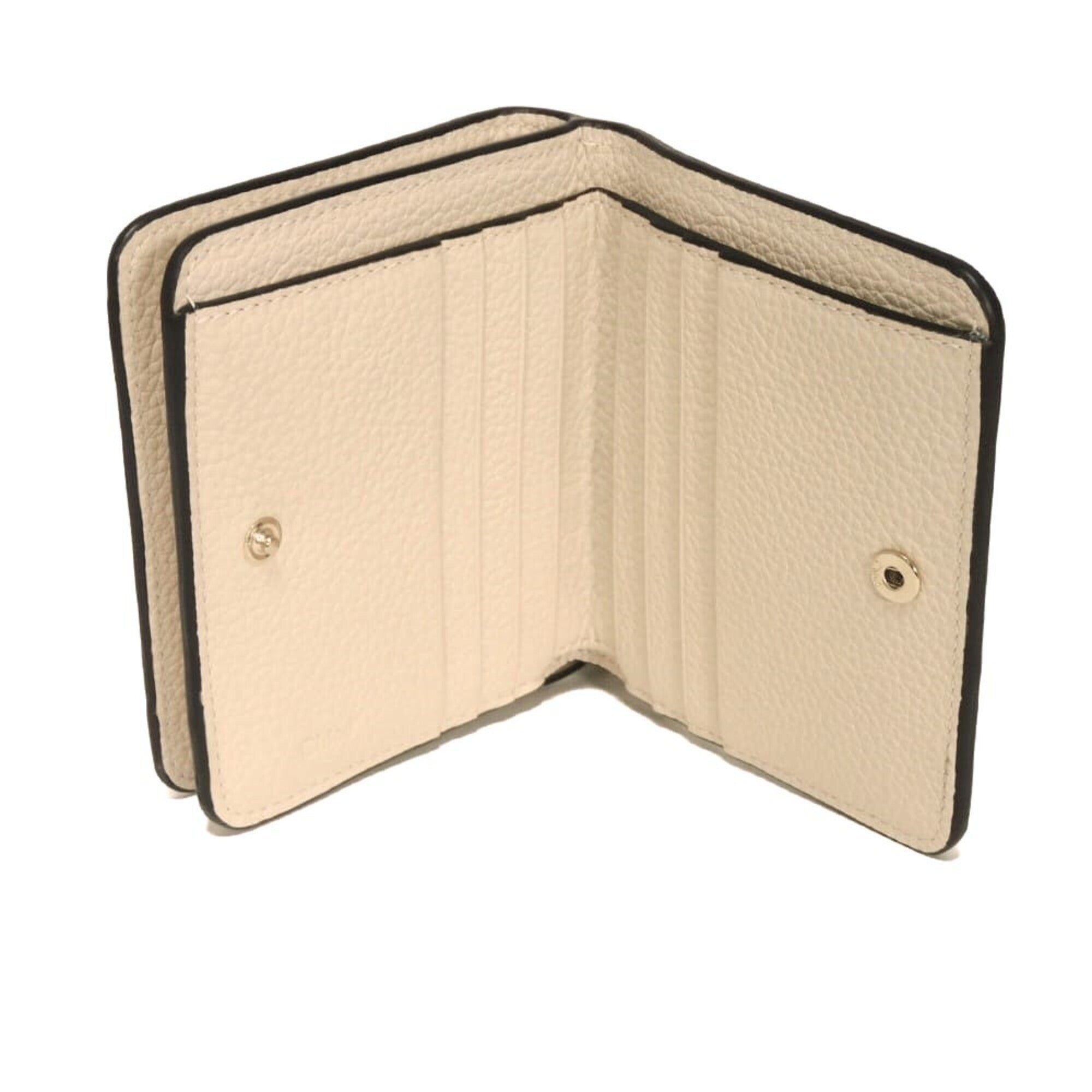 Chloé White Leather Wallet (Bi-Fold) (Pre-Owned)