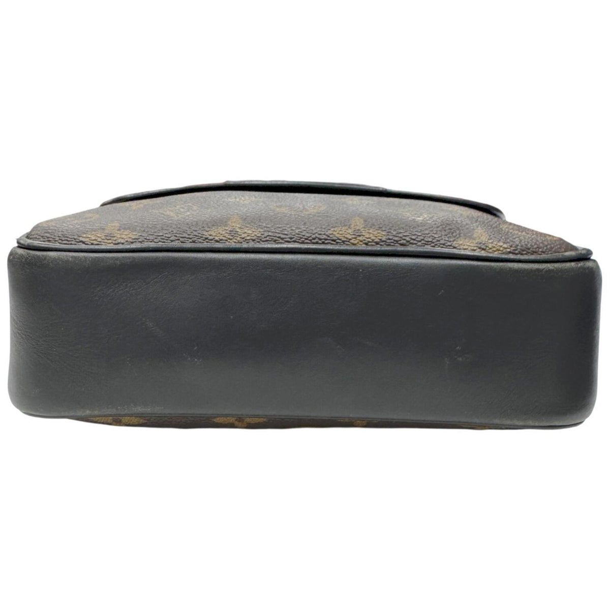 Louis Vuitton Black Brown Monogram Shoulder Bag (Pre-Owned)