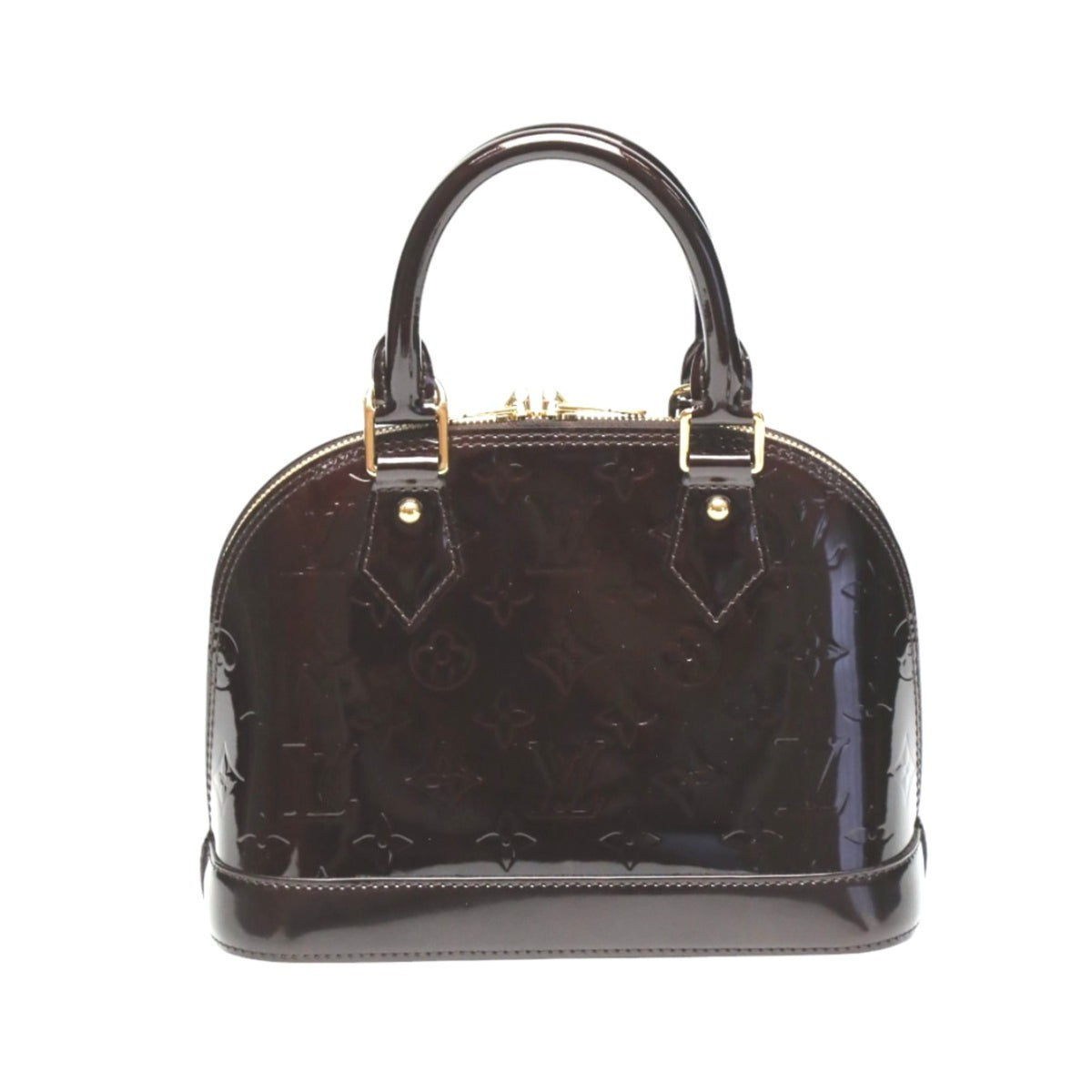 Louis Vuitton Amarante Monogram Vernis Handbag (Pre-Owned)