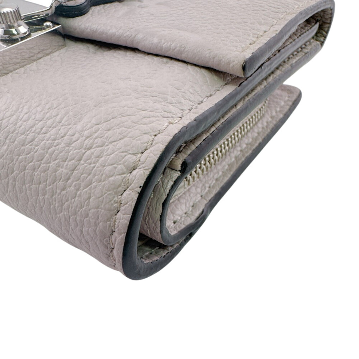 Louis Vuitton Beige Monogram Monogram Empreinte Wallet (Tri-Fold) (Pre-Owned)
