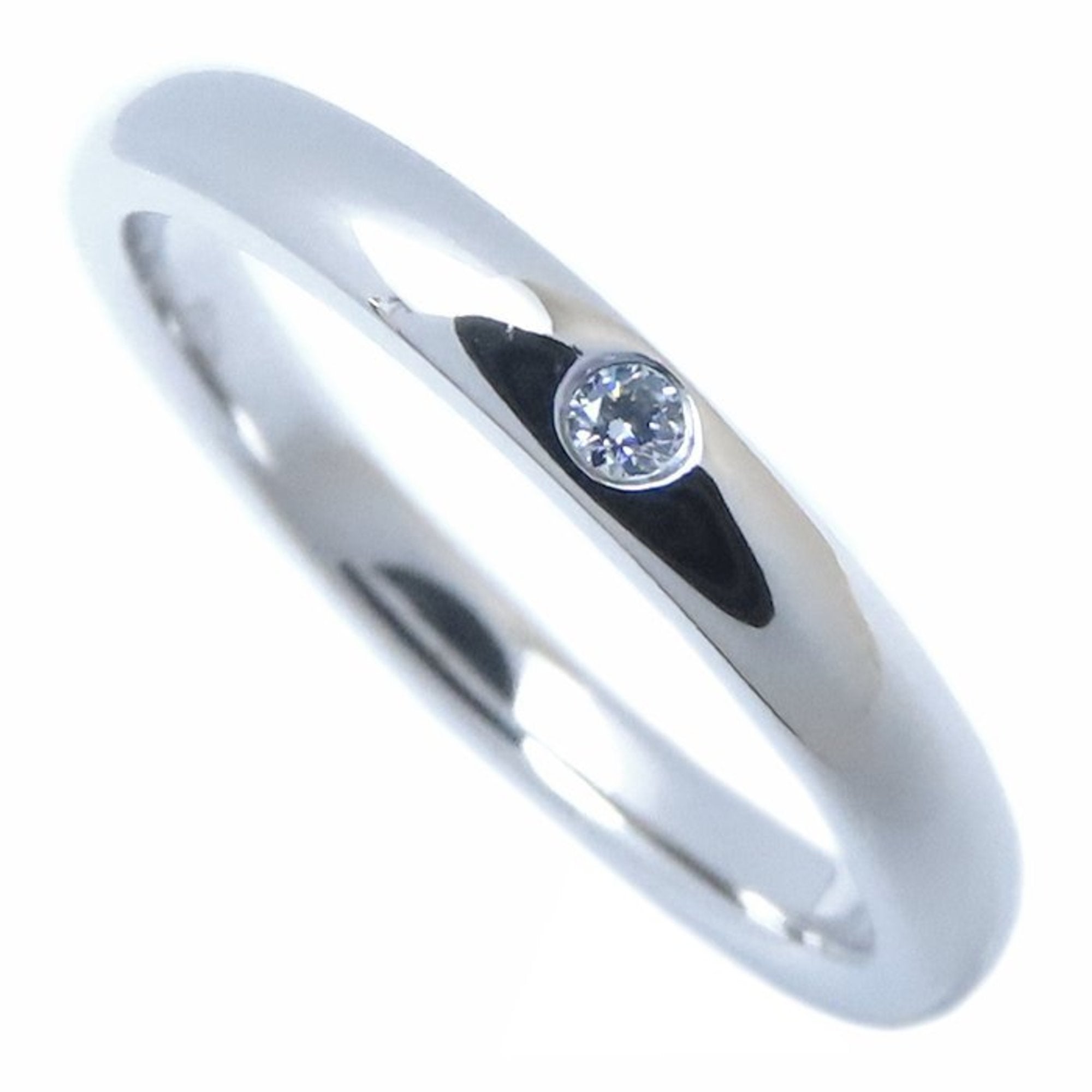 Tiffany Platinum Platinum Band Ring (Pre-Owned)