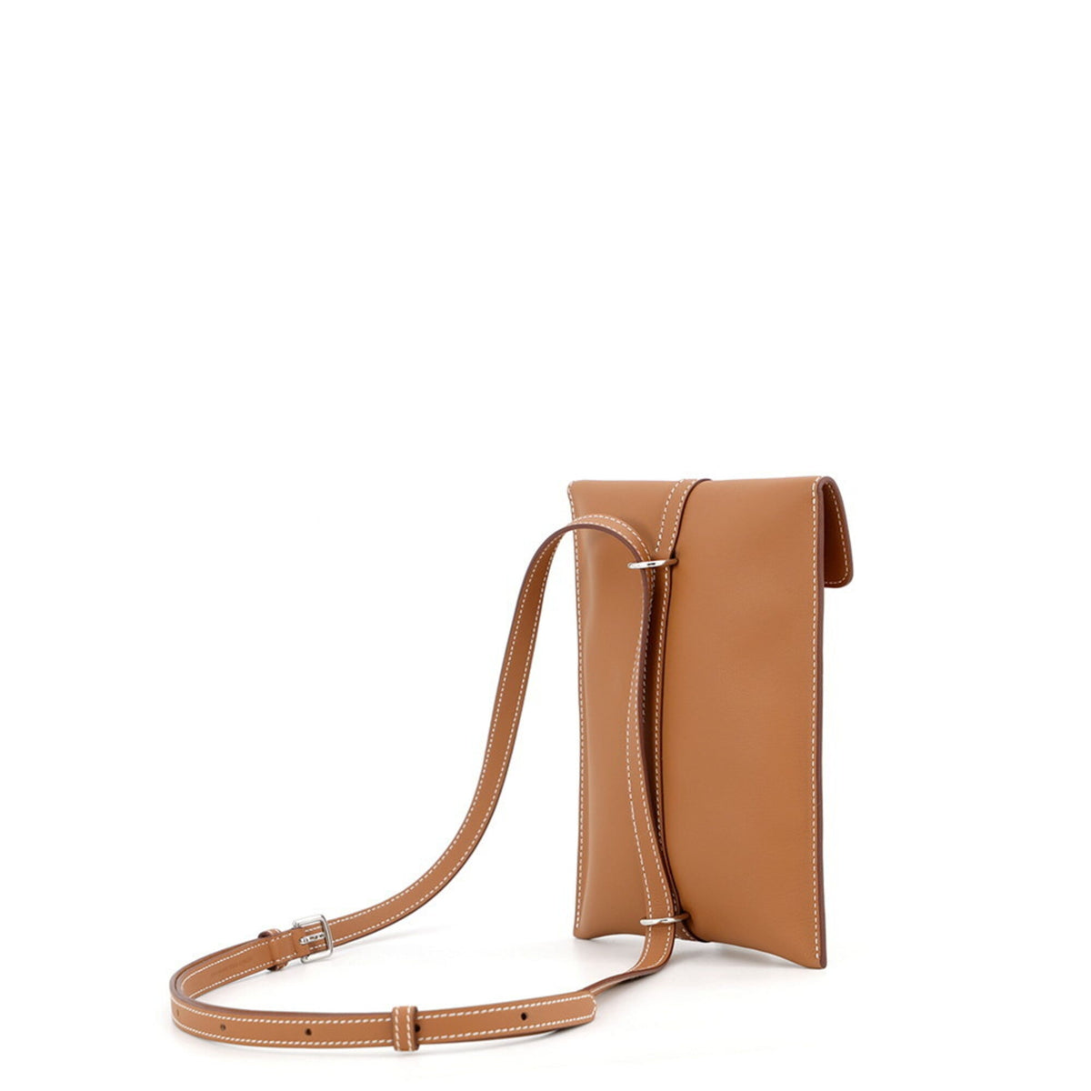 Hermes Gold Swift Leather Shoulder Bag (Pre-Owned)