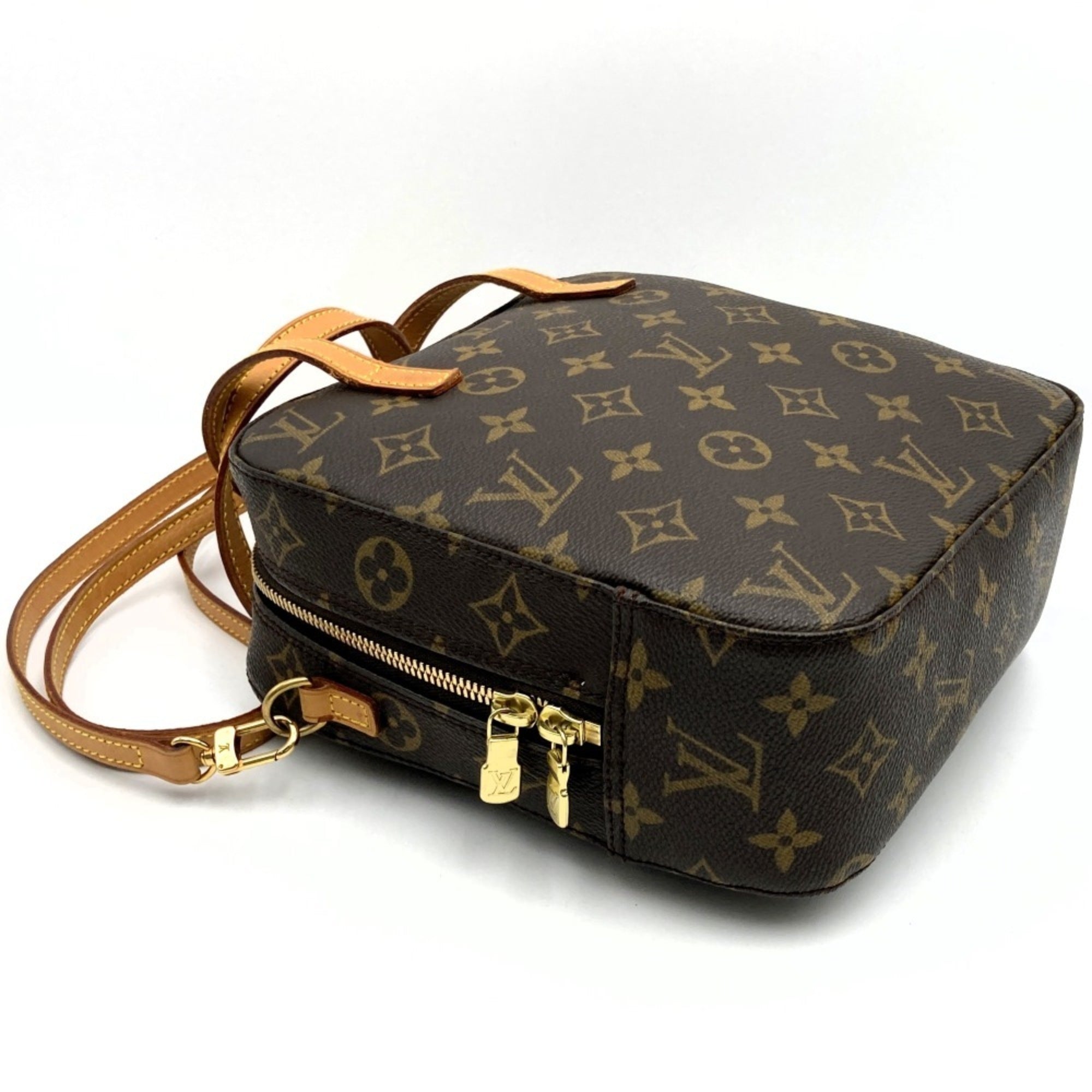 Louis Vuitton Brown Monogram Handbag Shoulder Bag (Pre-Owned)