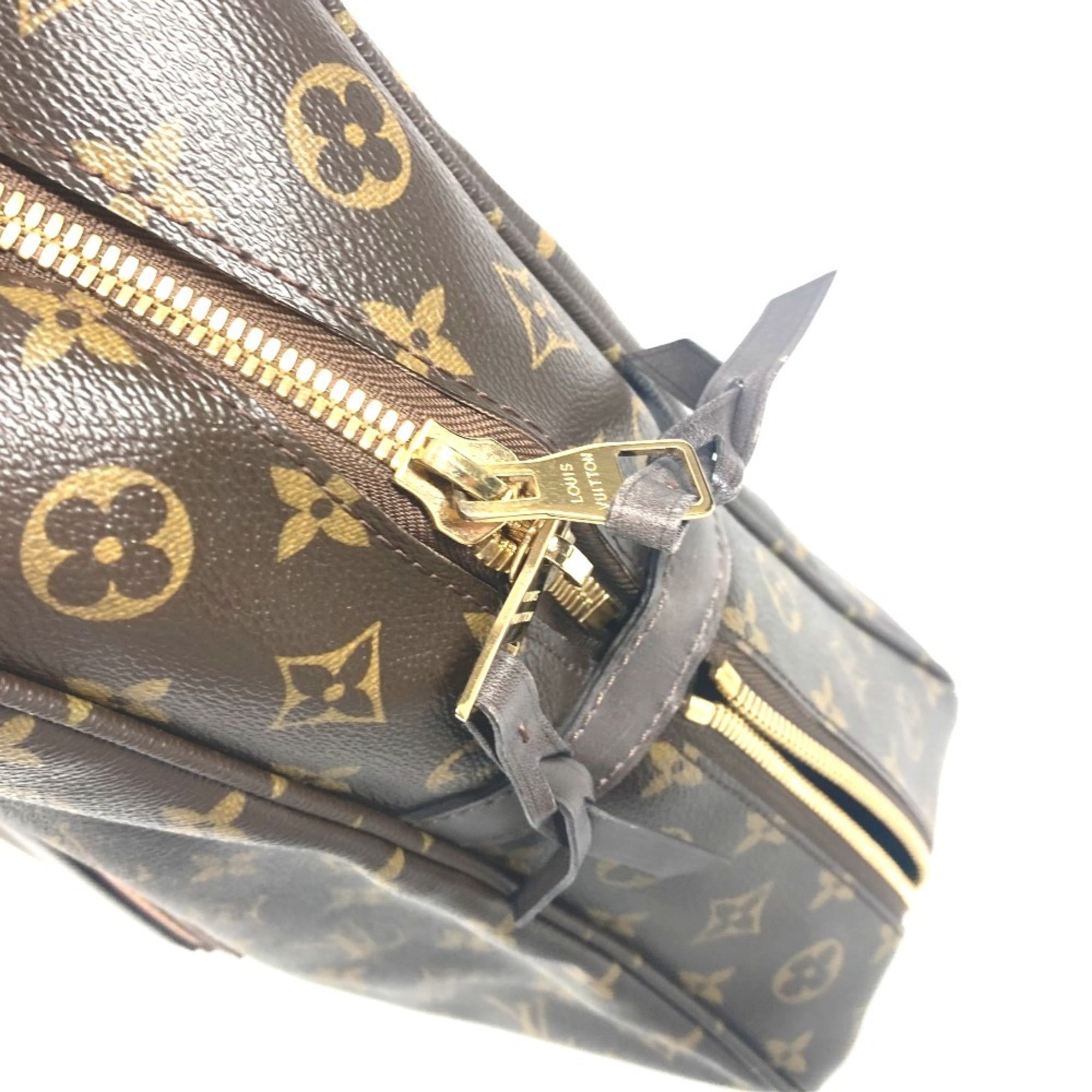 Louis Vuitton Monogram Brown Monogram Leather Briefcase (Pre-Owned)